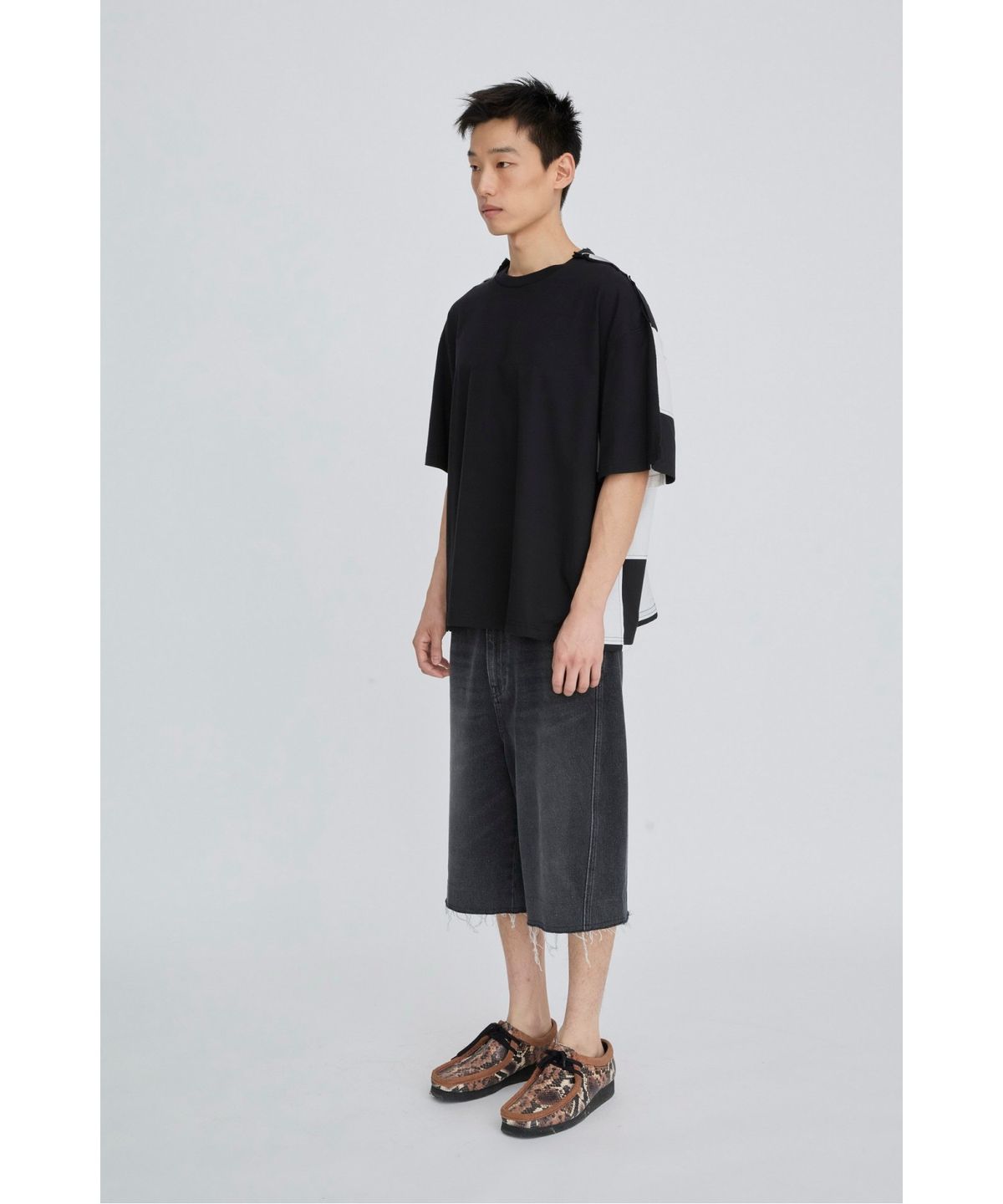 래코드(RECODE) Denim Shorts RKPAM26645BKX
