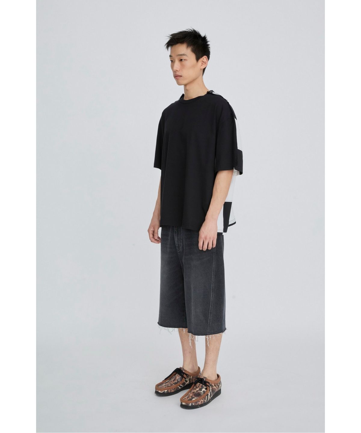 래코드(RECODE) Denim Shorts RKPAM26645BKX