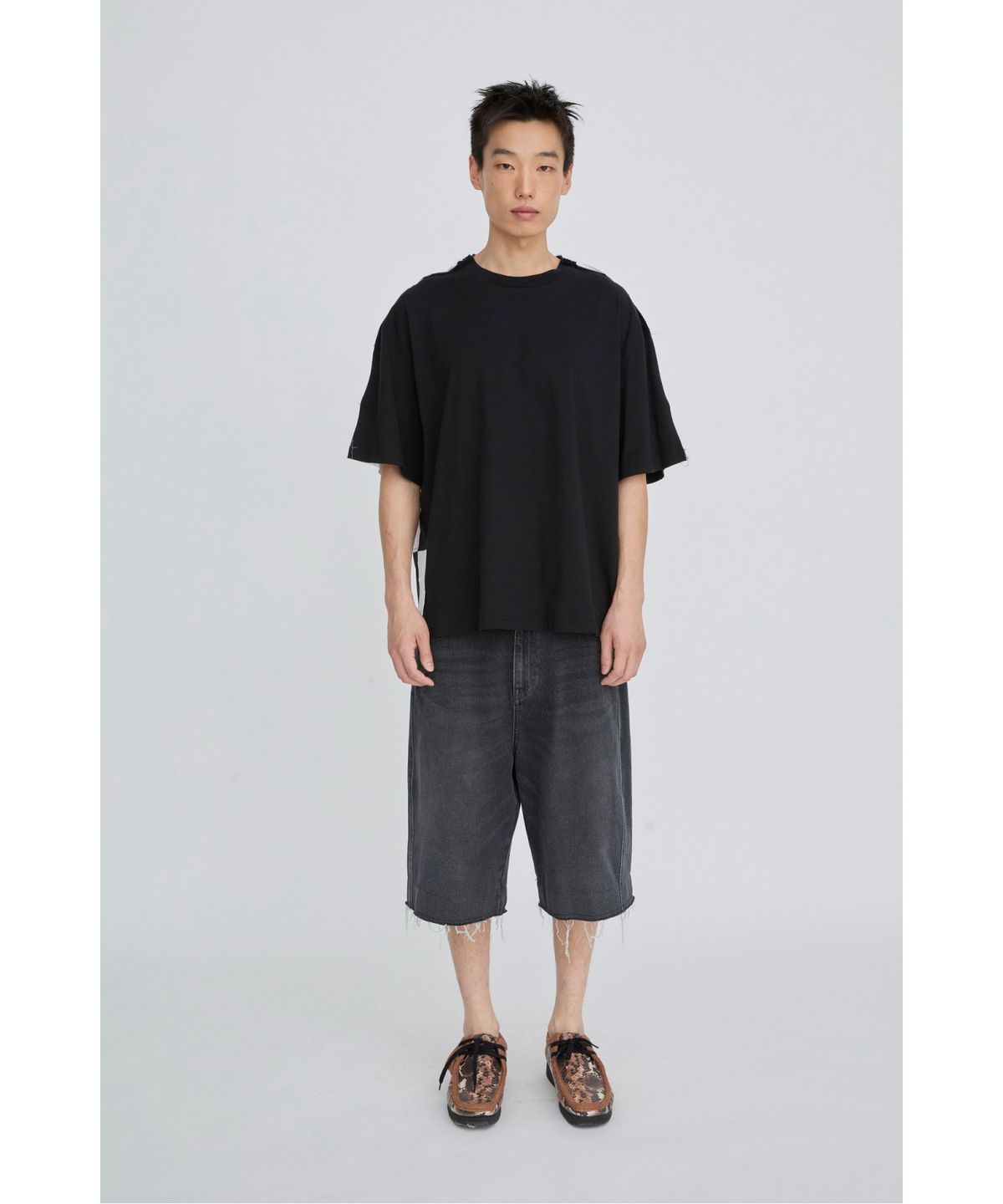 래코드(RECODE) Denim Shorts RKPAM26645BKX