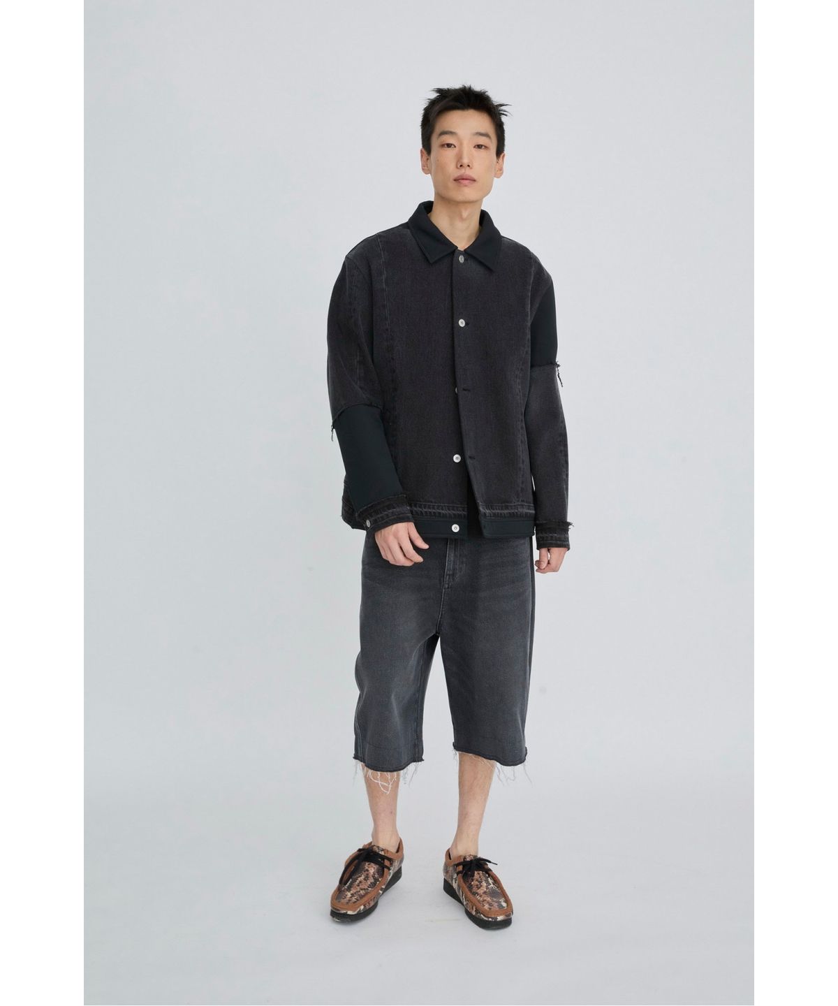 래코드(RECODE) Denim Shorts RKPAM26645BKX