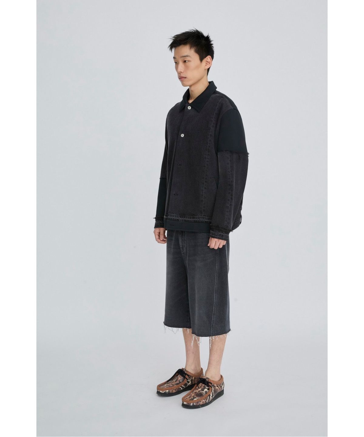 래코드(RECODE) Denim Shorts RKPAM26645BKX