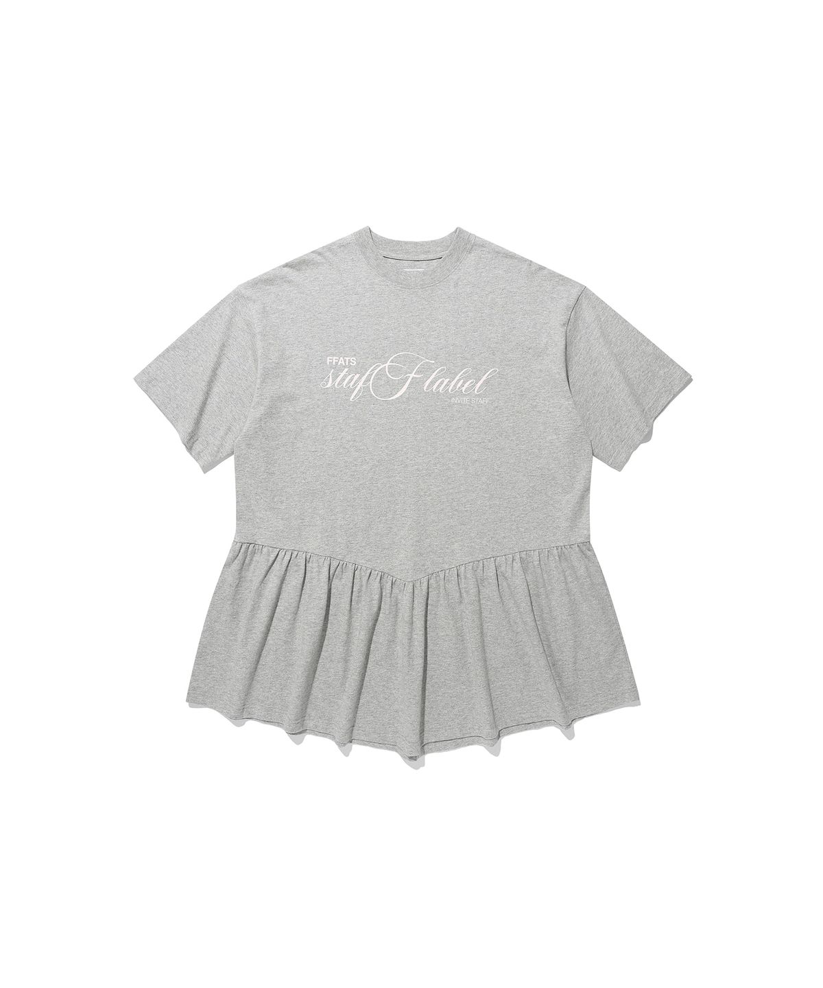 나이스고스트클럽(NICEGHOSTCLUB) FFATS SAILOR DRESS BIG BIG TEE_GREY(NG2GSUT590A)