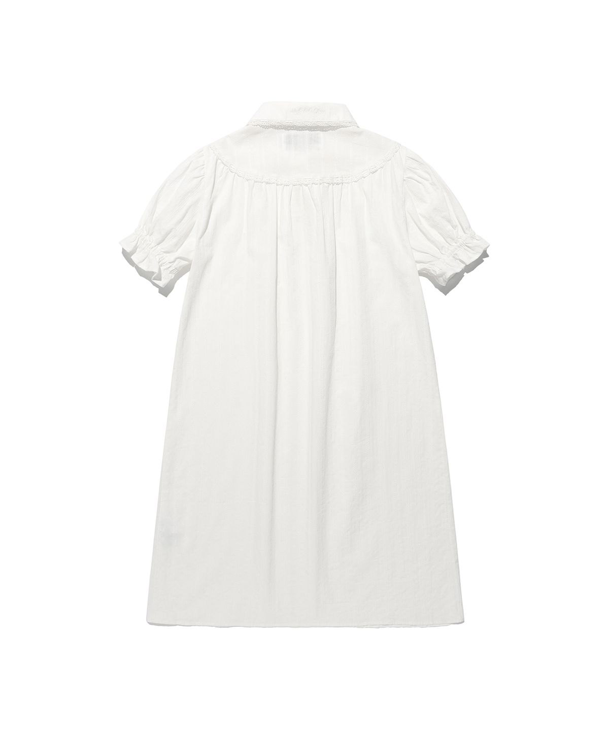 나이스고스트클럽(NICEGHOSTCLUB) FFATS SHIRRING PUFF DRESS_WHITE(NG2GSUPA93A)