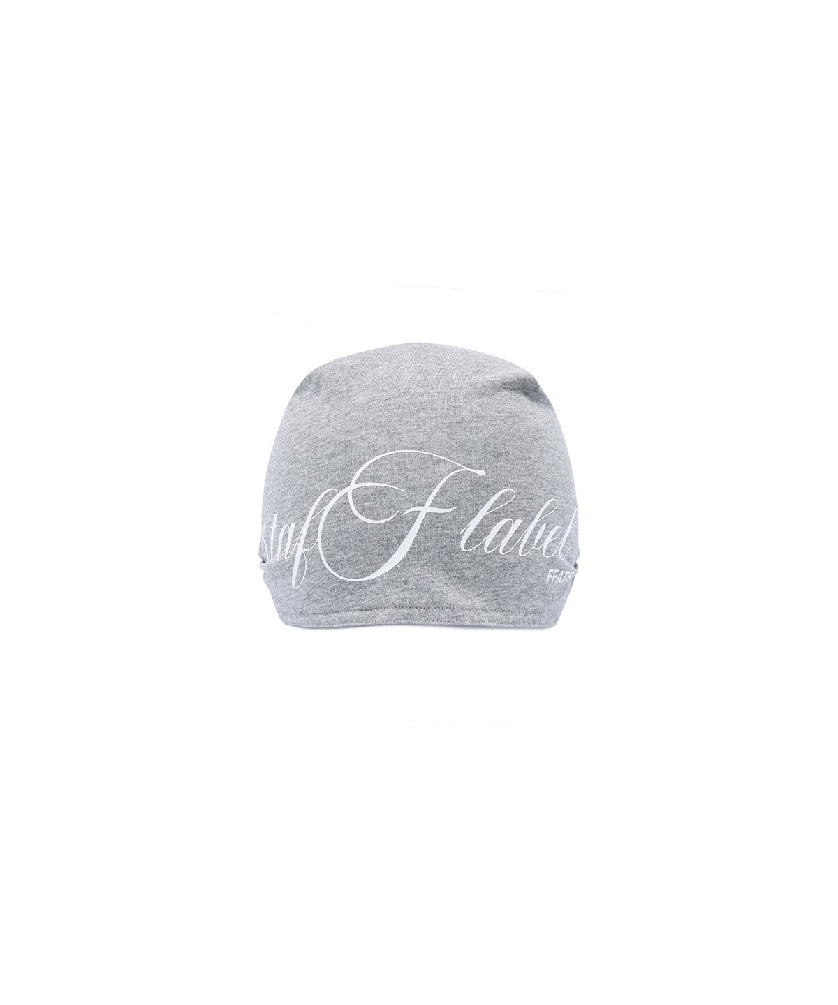 나이스고스트클럽(NICEGHOSTCLUB) FFATS LABEL LOGO BANDANA BEANIE_GREY(NG2GSUAB30A)