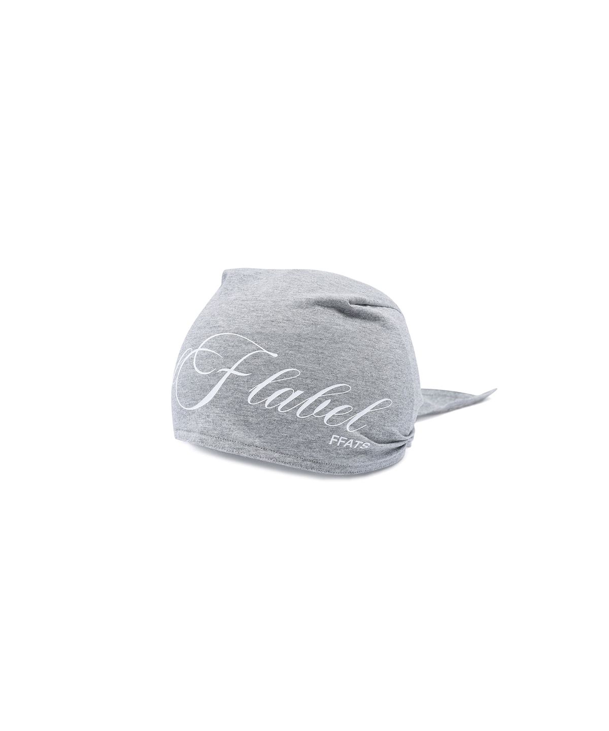 나이스고스트클럽(NICEGHOSTCLUB) FFATS LABEL LOGO BANDANA BEANIE_GREY(NG2GSUAB30A)