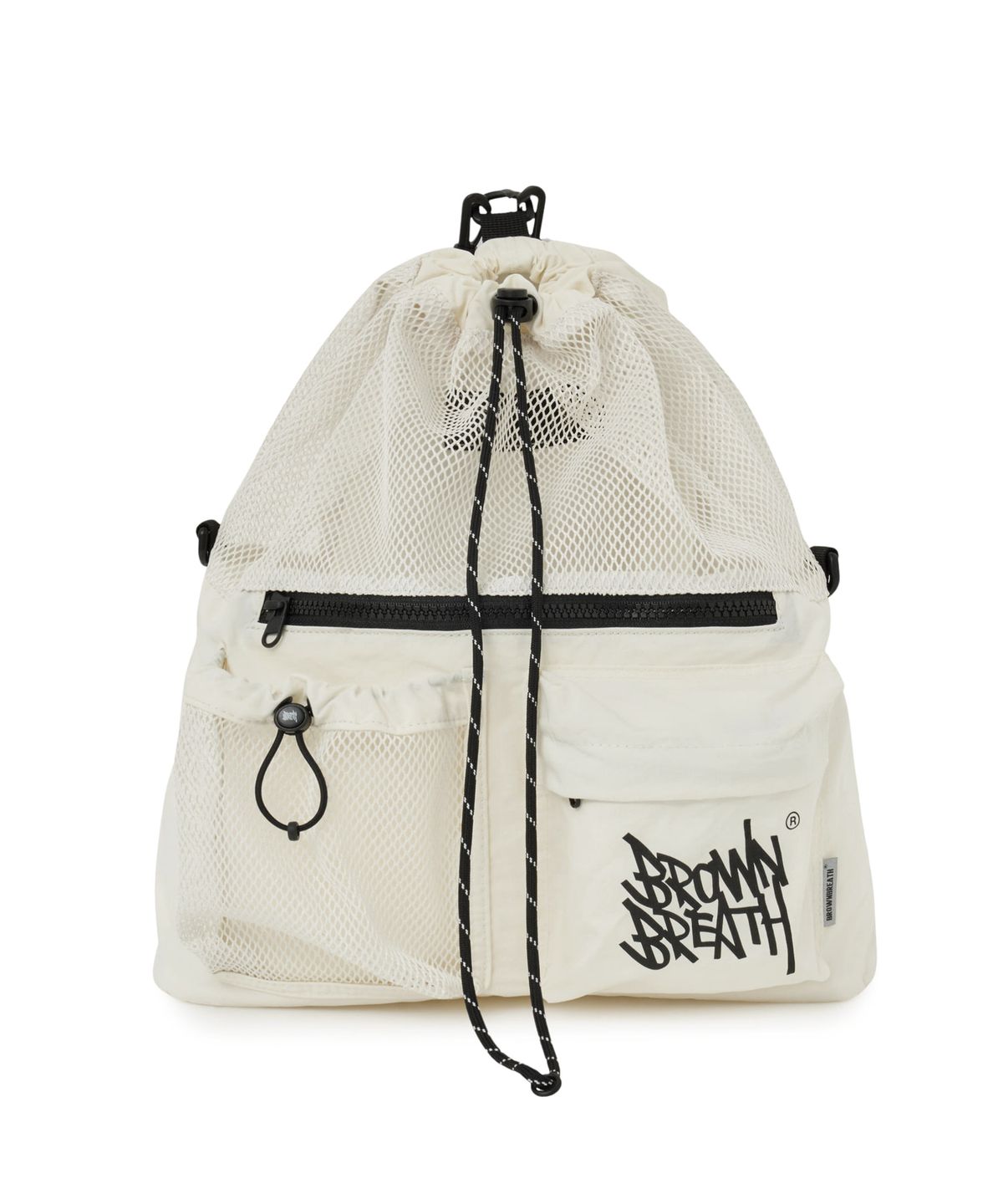 브라운브레스 키즈(BROWNBREATH KIDS) KIDS TAG UTILITY 3WAY BAG - IVORY