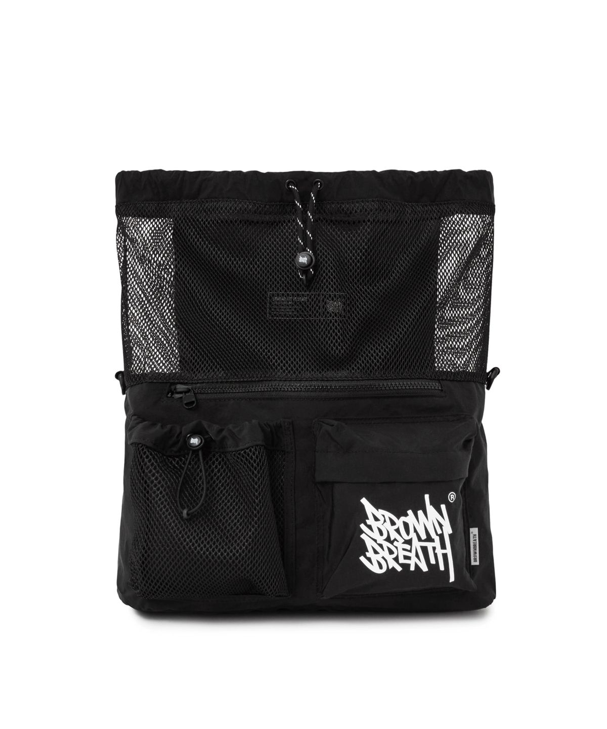 브라운브레스 키즈(BROWNBREATH KIDS) KIDS TAG UTILITY 3WAY BAG - BLACK