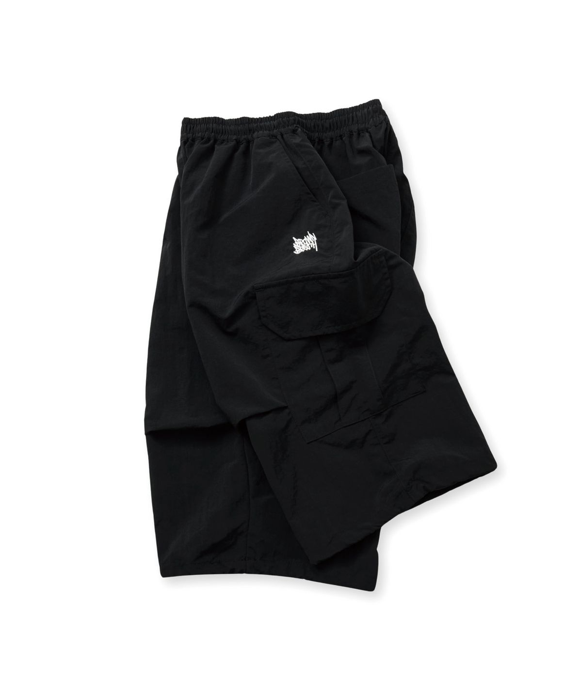 브라운브레스 키즈(BROWNBREATH KIDS) KIDS BERMUDA CARGO PANTS - BLACK