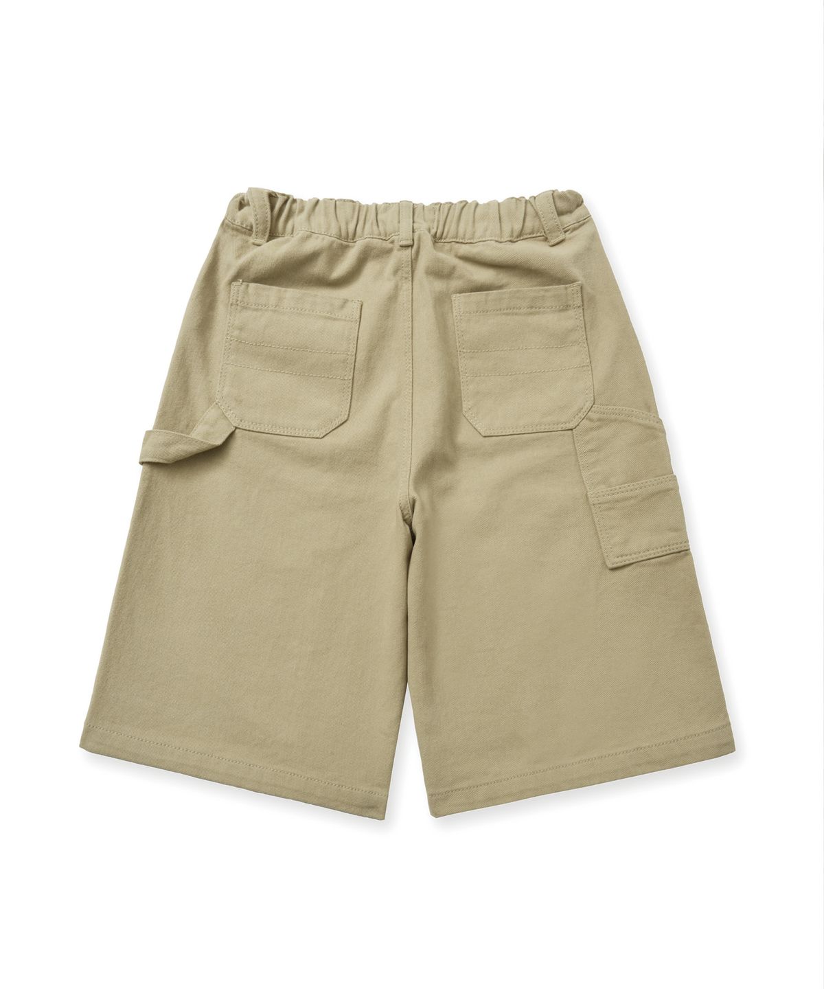 브라운브레스 키즈(BROWNBREATH KIDS) KIDS DOUBLE KNEE BERMUDA PANTS - BEIGE