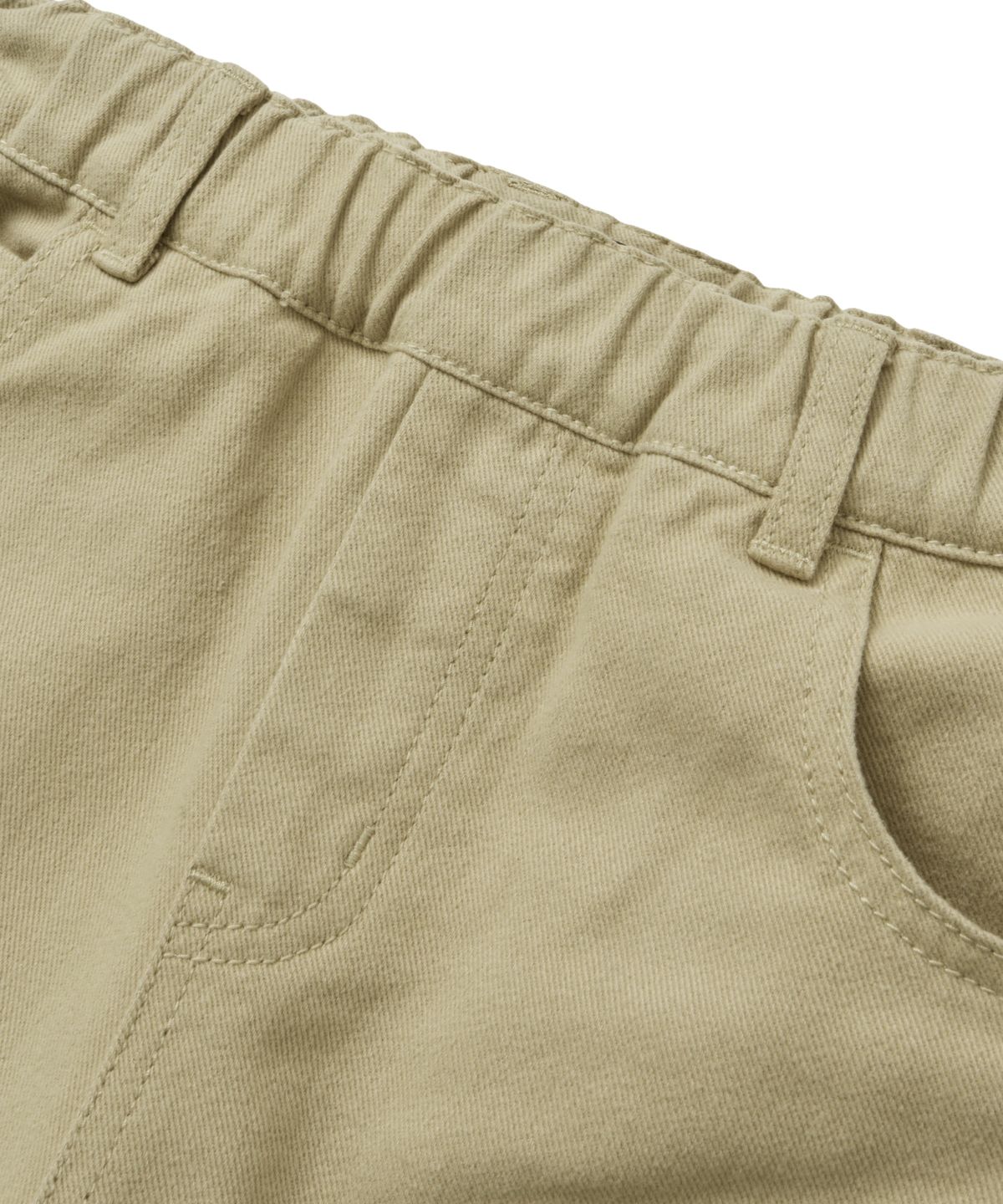 브라운브레스 키즈(BROWNBREATH KIDS) KIDS DOUBLE KNEE BERMUDA PANTS - BEIGE