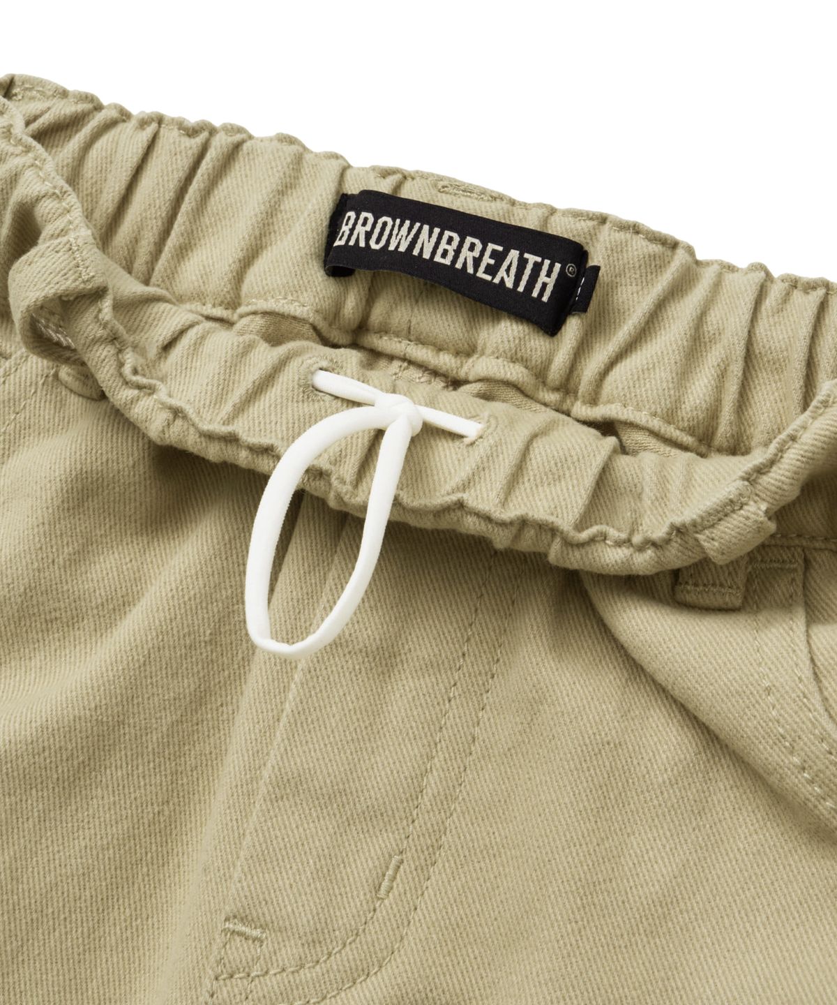 브라운브레스 키즈(BROWNBREATH KIDS) KIDS DOUBLE KNEE BERMUDA PANTS - BEIGE