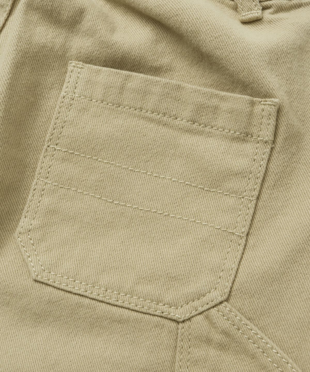 브라운브레스 키즈(BROWNBREATH KIDS) KIDS DOUBLE KNEE BERMUDA PANTS - BEIGE