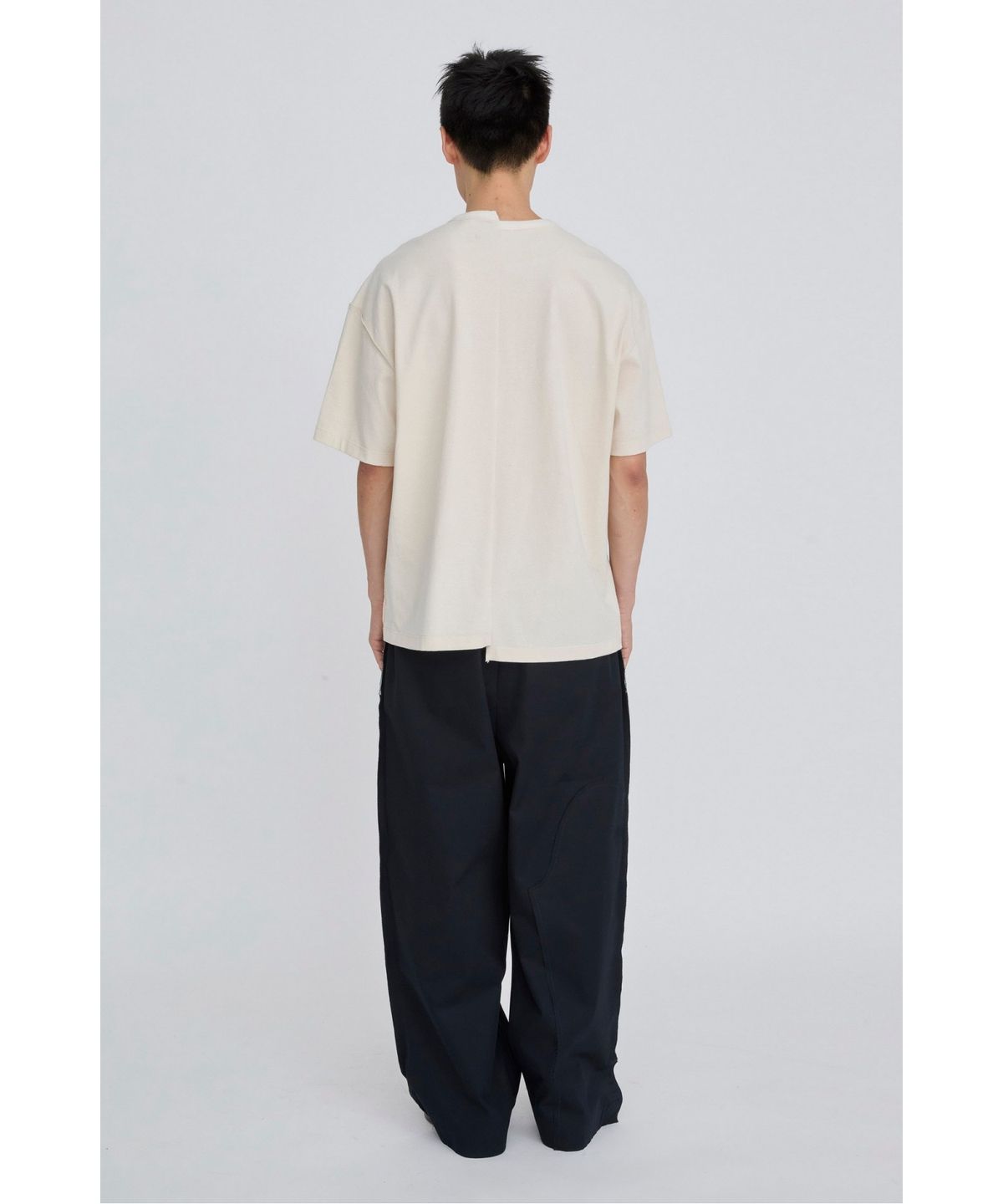 래코드(RECODE) Split T-shirt RKTAM26623WHX