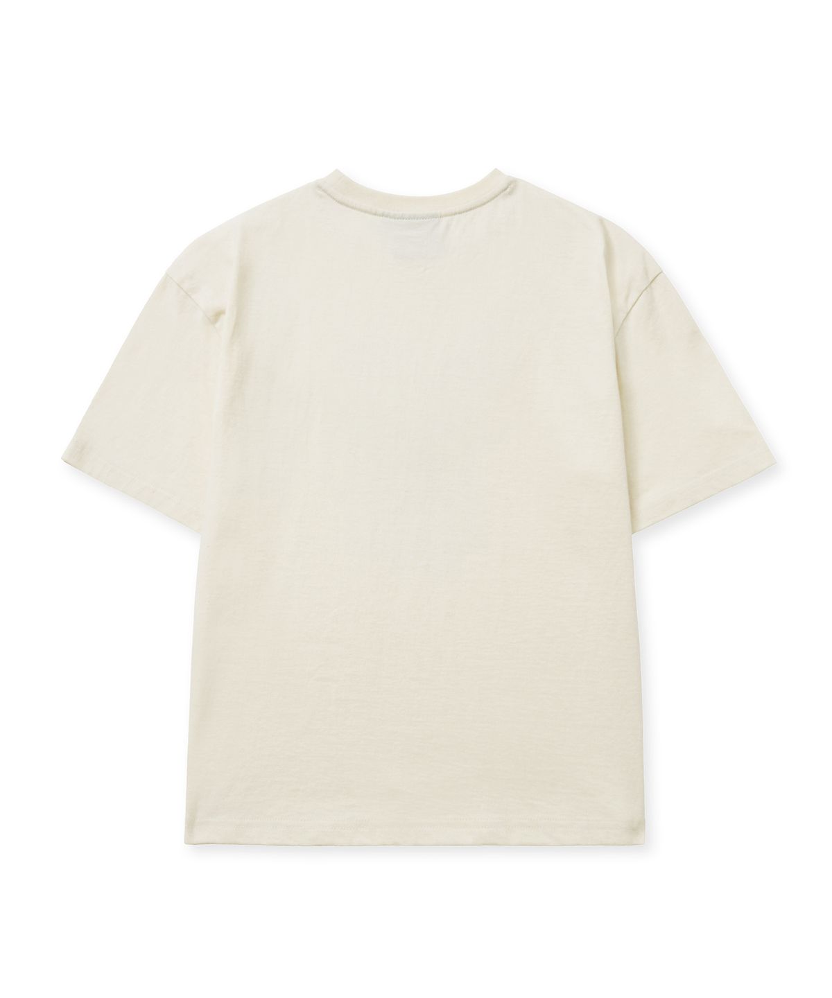 브라운브레스 키즈(BROWNBREATH KIDS) KIDS DELIVERY TAG TEE - CREAM