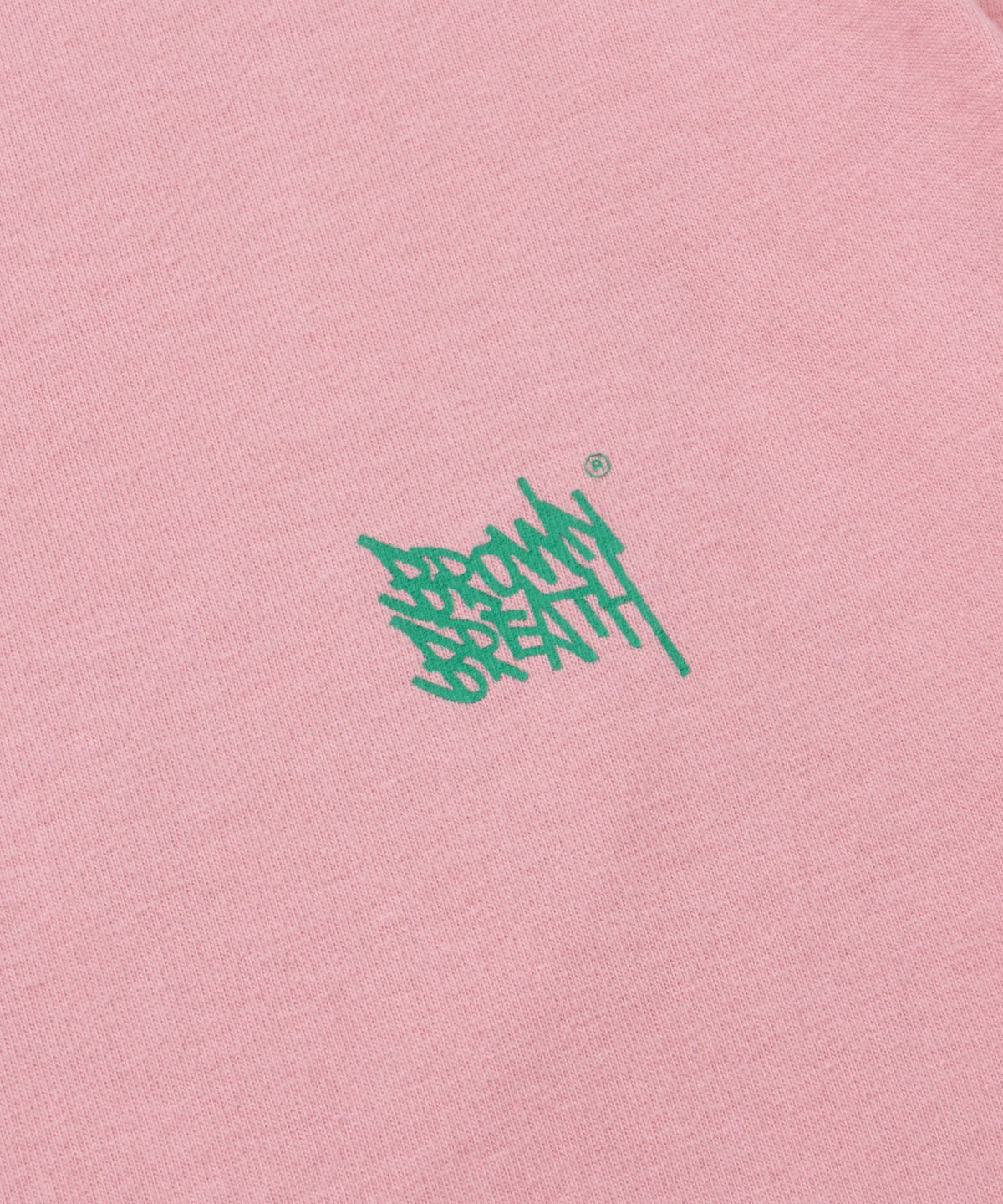 브라운브레스 키즈(BROWNBREATH KIDS) KIDS TAG TEE - PINK