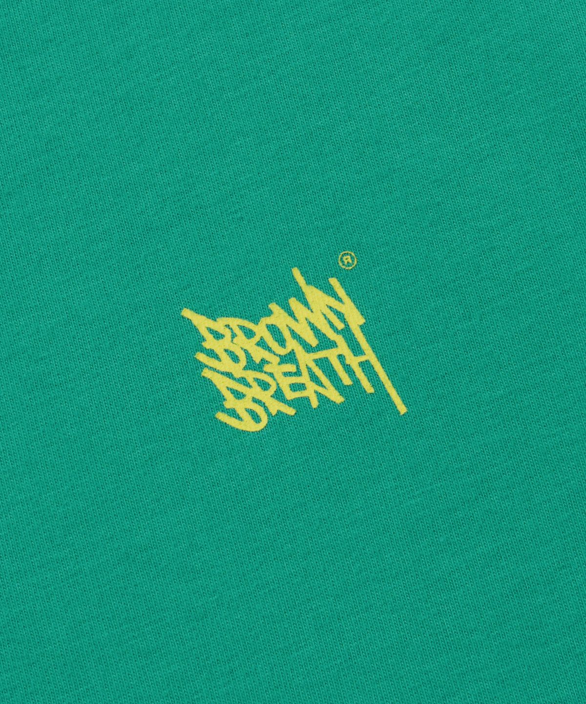 브라운브레스 키즈(BROWNBREATH KIDS) KIDS TAG TEE - GREEN