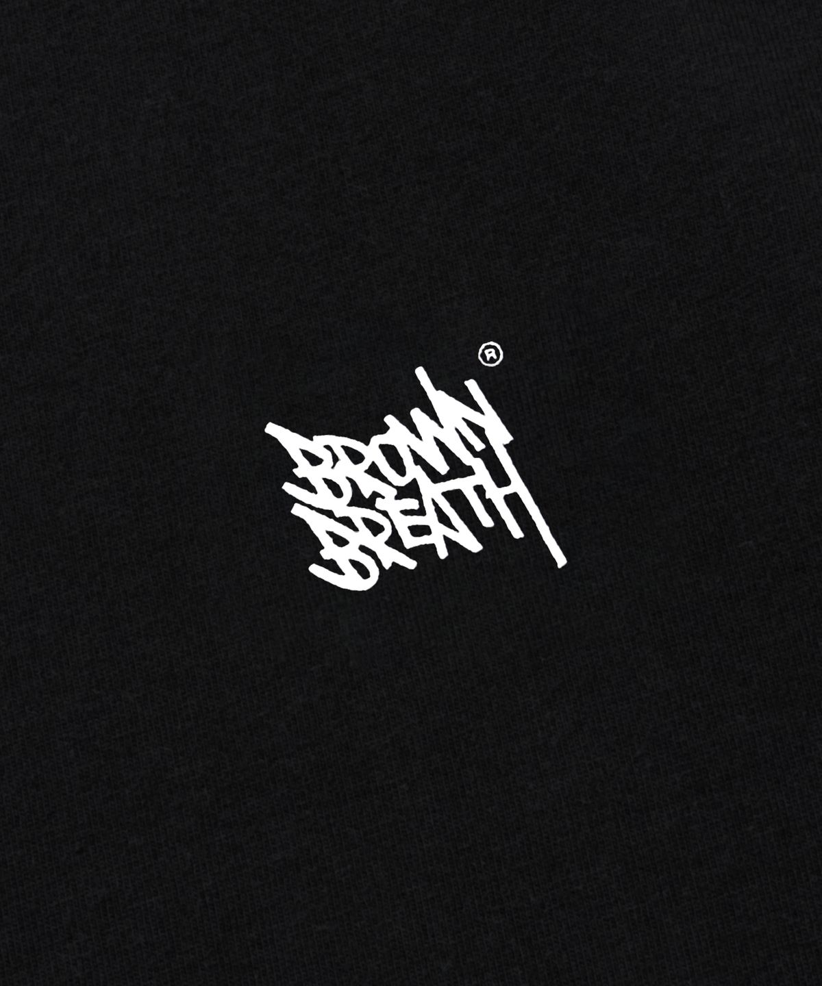 브라운브레스 키즈(BROWNBREATH KIDS) KIDS TAG TEE - BLACK