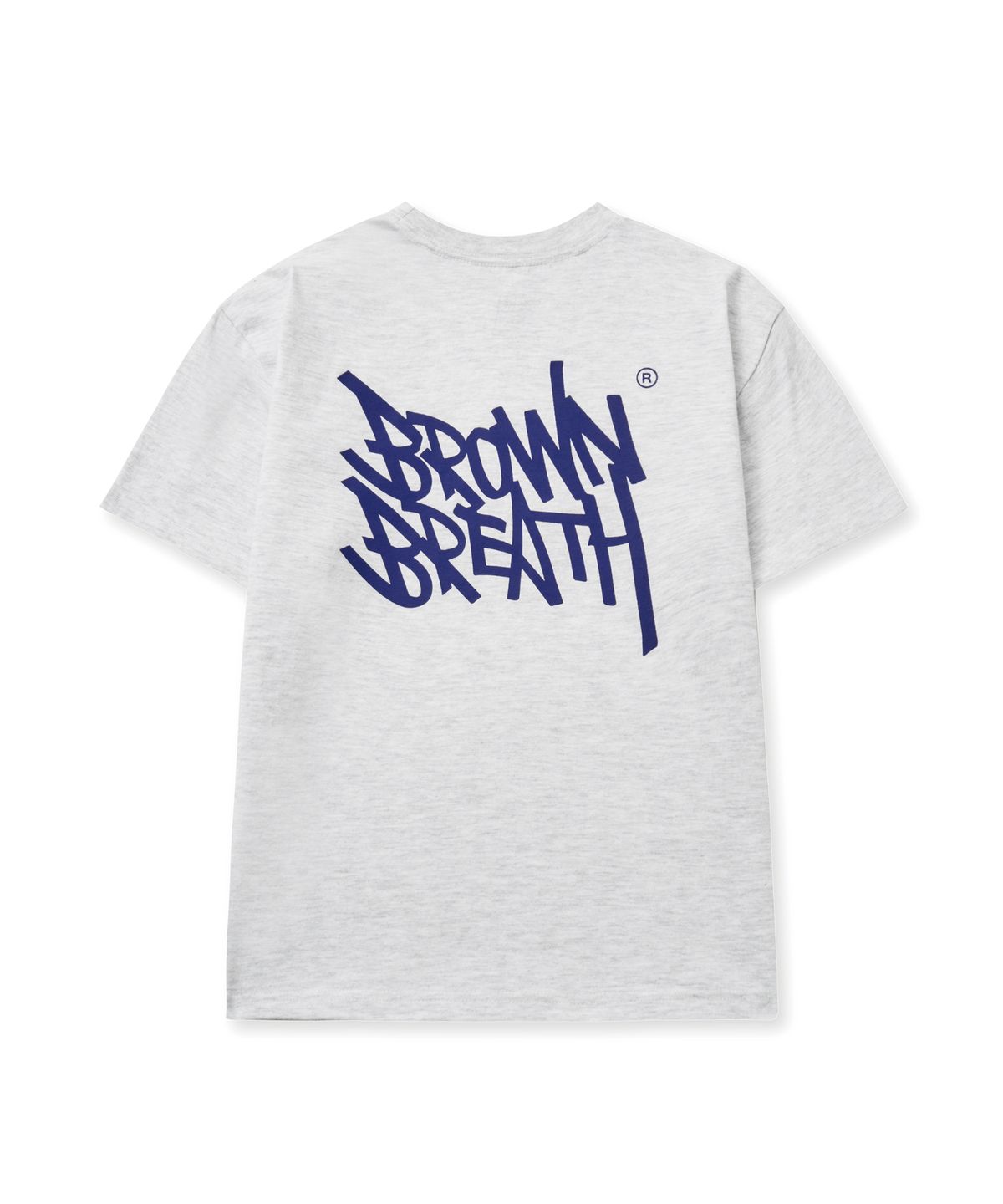브라운브레스 키즈(BROWNBREATH KIDS) KIDS TAG TEE - ASH