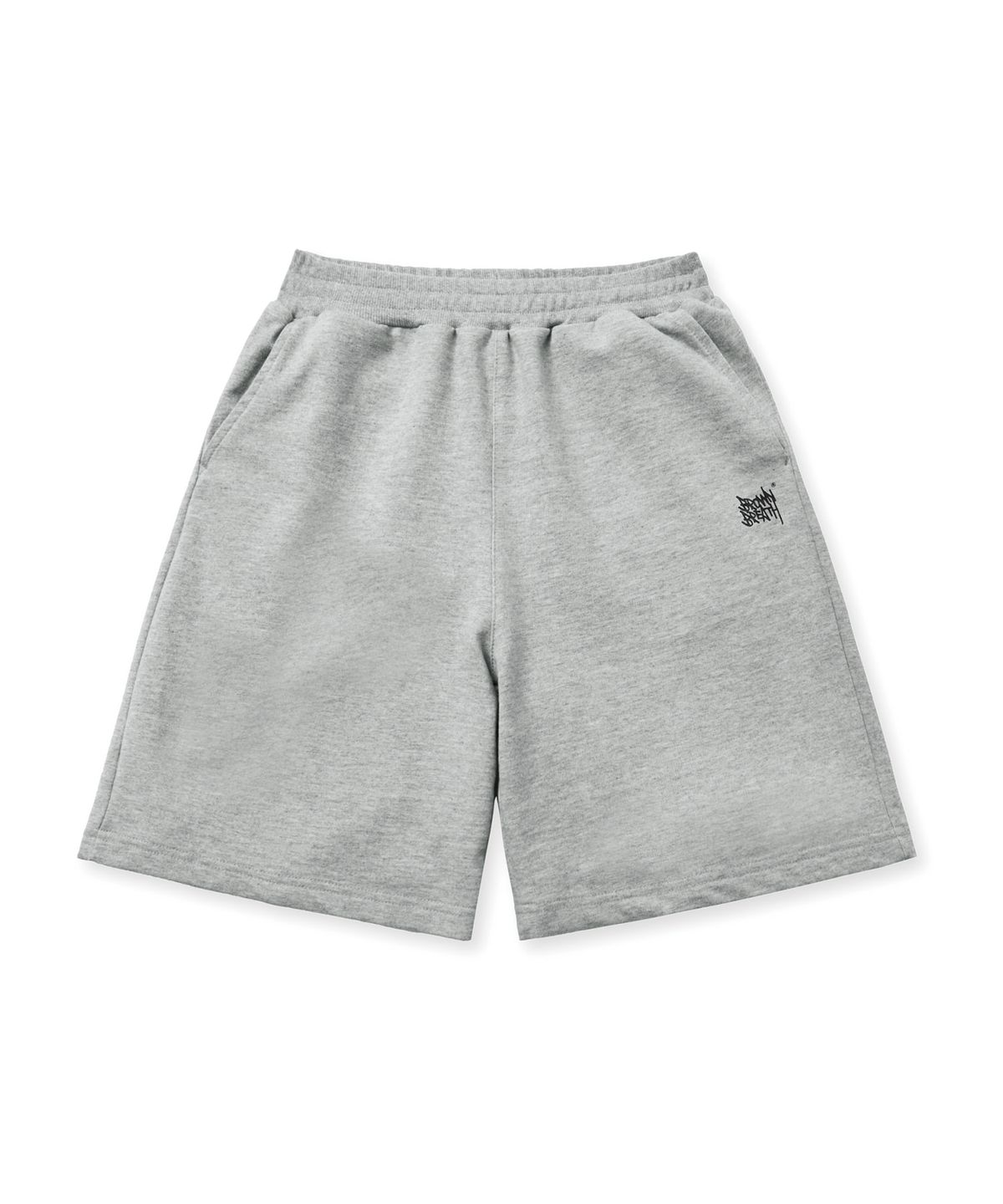 브라운브레스 키즈(BROWNBREATH KIDS) KIDS TAG COTTON SHORTS - M/GREY