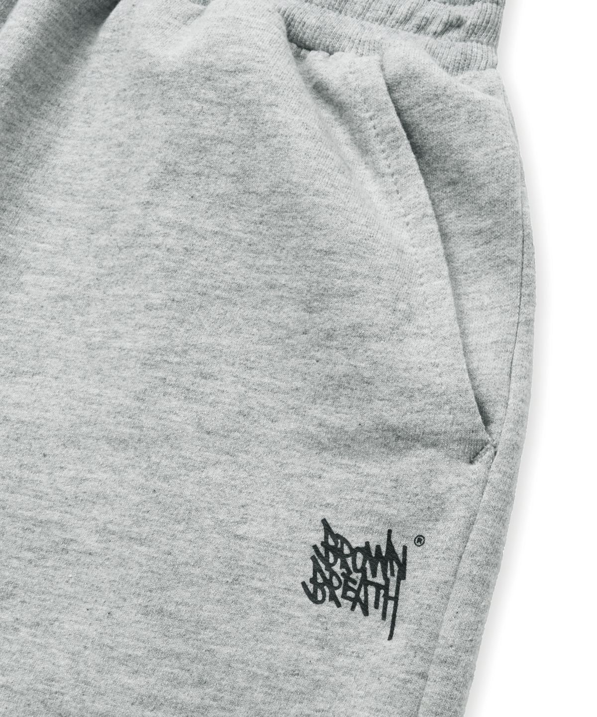 브라운브레스 키즈(BROWNBREATH KIDS) KIDS TAG COTTON SHORTS - M/GREY