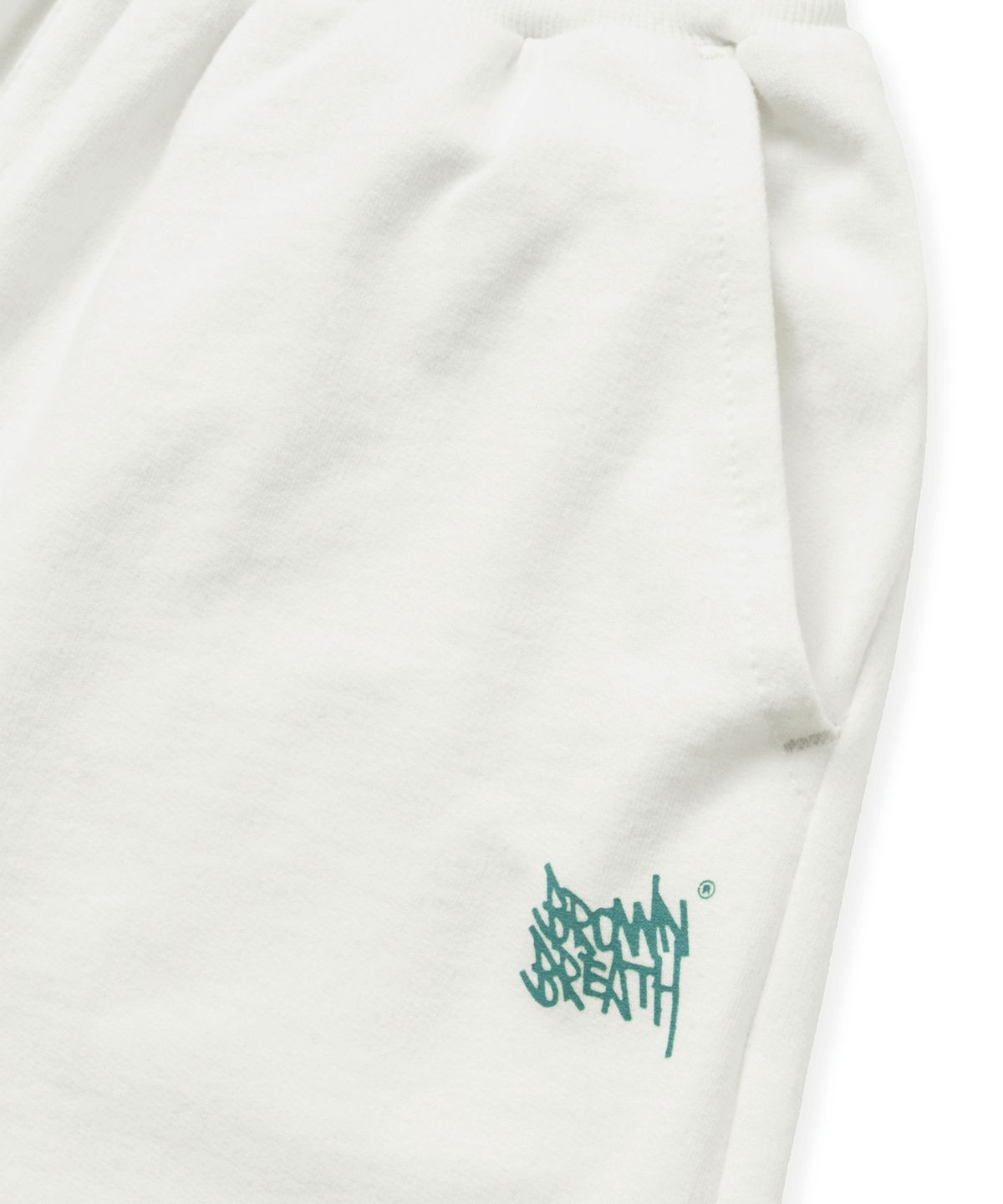 브라운브레스 키즈(BROWNBREATH KIDS) KIDS TAG COTTON SHORTS - CREAM