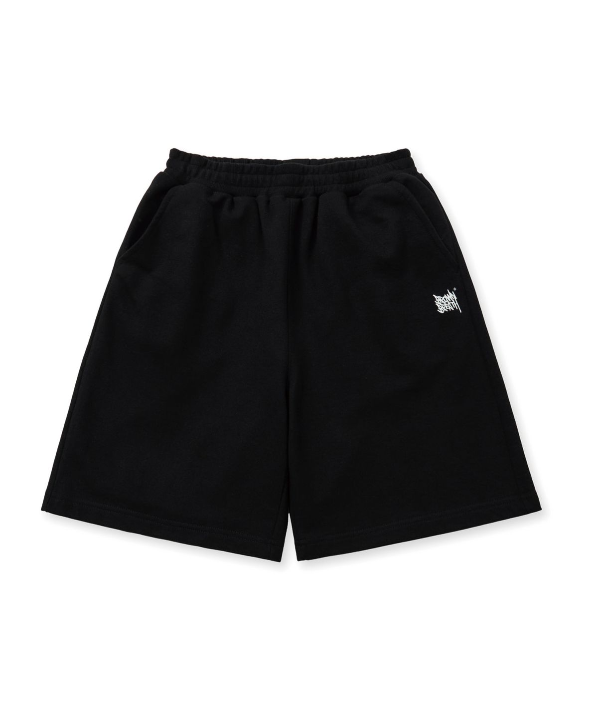 브라운브레스 키즈(BROWNBREATH KIDS) KIDS TAG COTTON SHORTS - BLACK