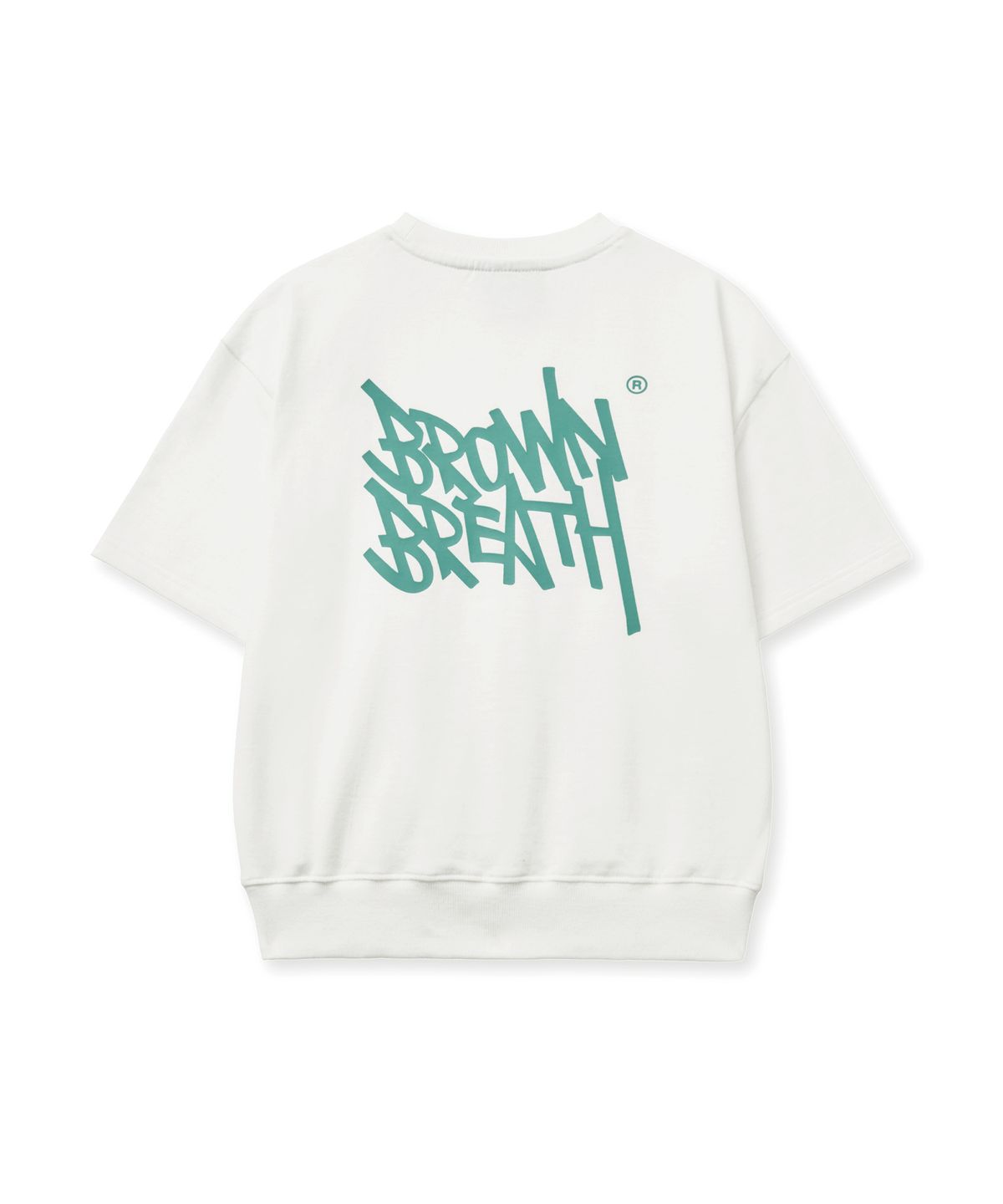 브라운브레스 키즈(BROWNBREATH KIDS) KIDS TAG COTTON MTM TEE - CREAM
