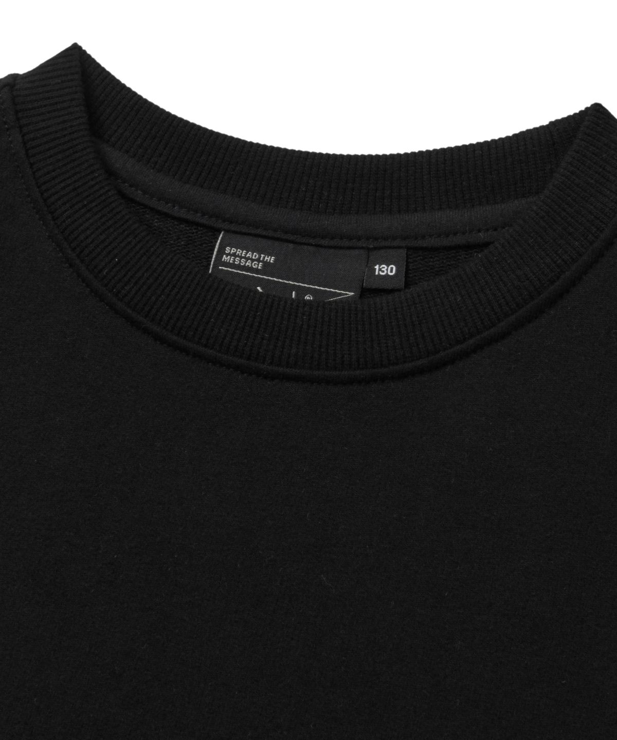 브라운브레스 키즈(BROWNBREATH KIDS) KIDS TAG COTTON MTM TEE - BLACK