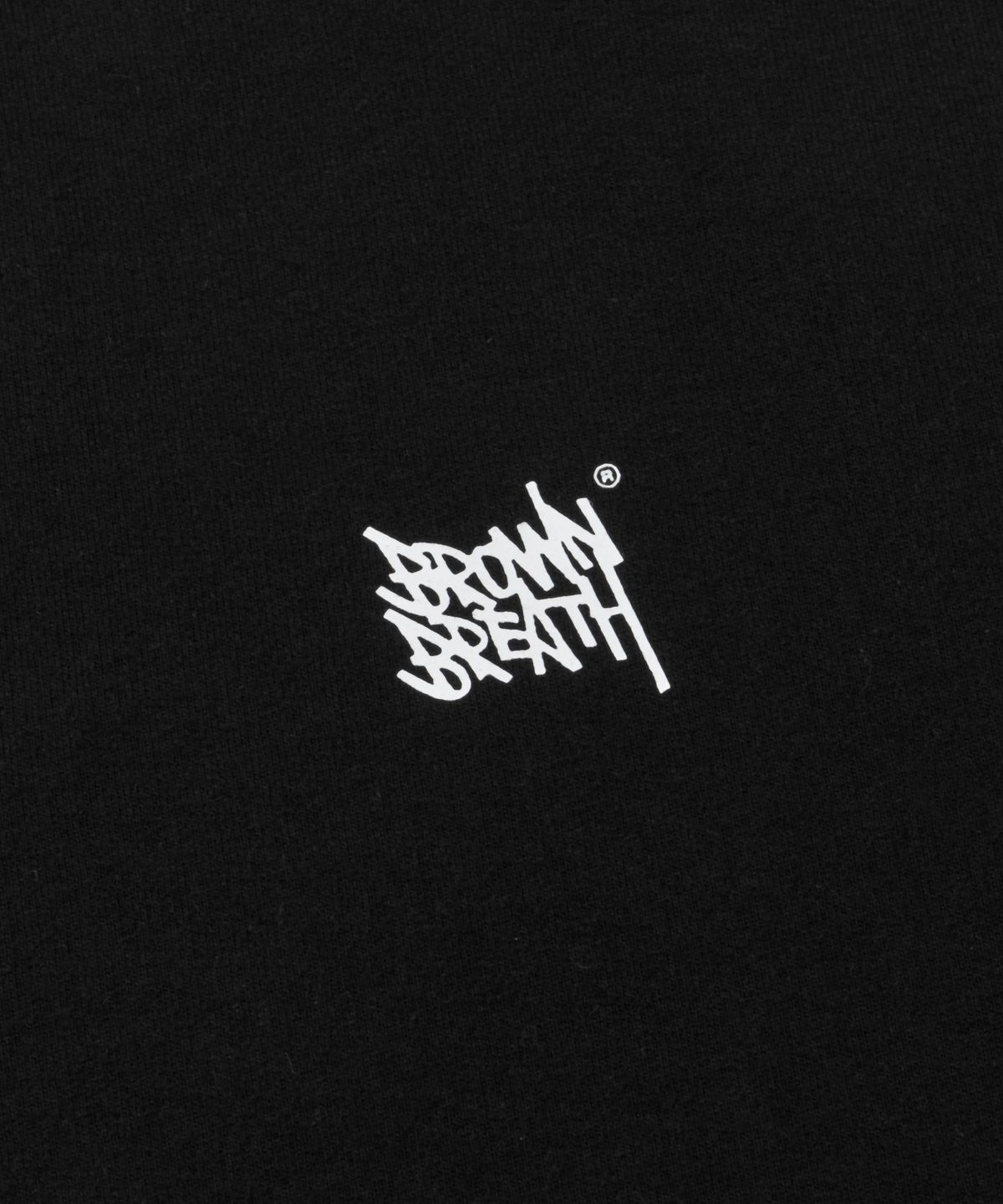 브라운브레스 키즈(BROWNBREATH KIDS) KIDS TAG COTTON MTM TEE - BLACK