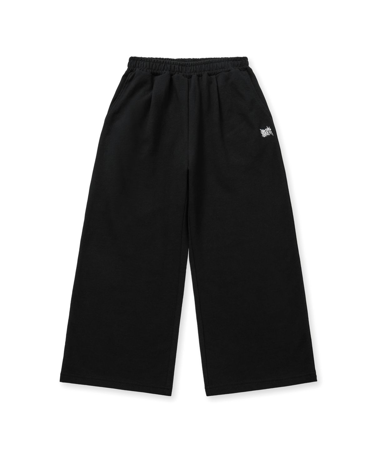 브라운브레스 키즈(BROWNBREATH KIDS) KIDS TAG COTTON MTM SETUP(LONG PANTS) - BLACK