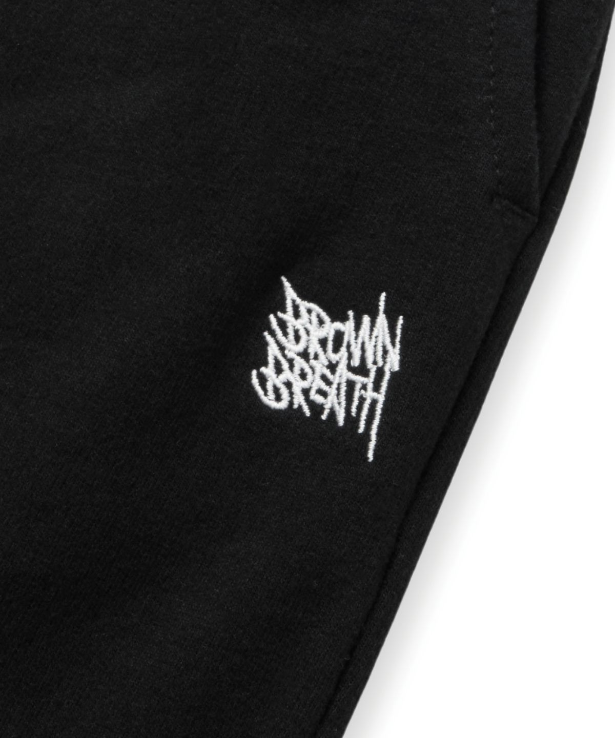 브라운브레스 키즈(BROWNBREATH KIDS) KIDS TAG STRAIGHT PANTS - BLACK
