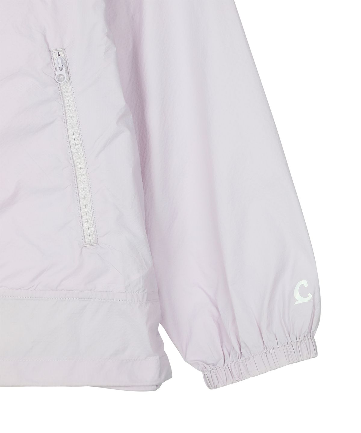 커버낫 키즈(COVERNAT KIDS) 워드마크 후드 바람막이 라벤더 CK2602JK13LV