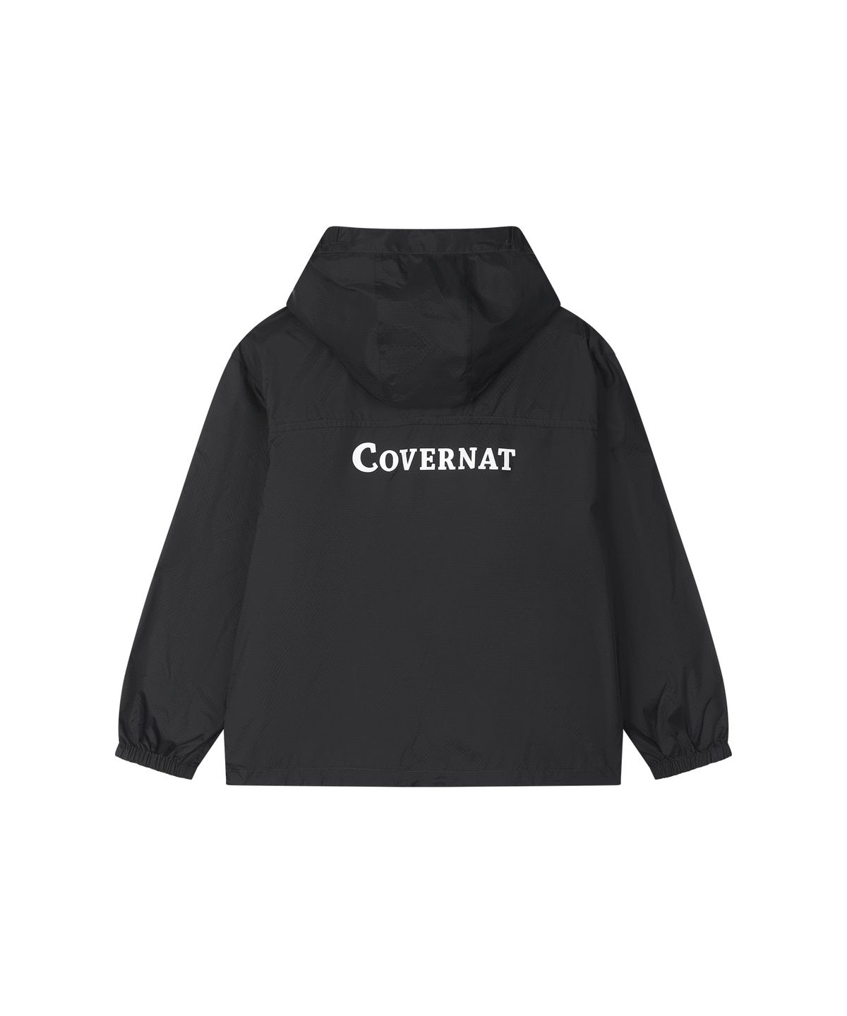 커버낫 키즈(COVERNAT KIDS) 워드마크 후드 바람막이 블랙 CK2602JK13BK