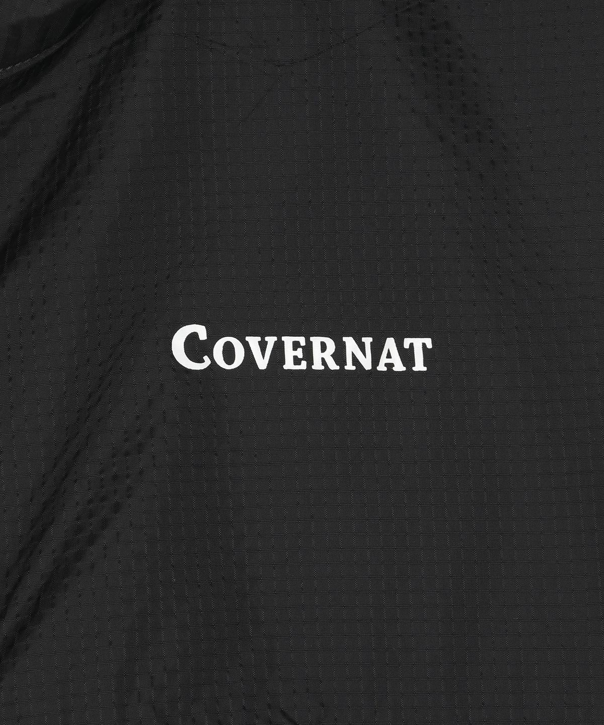 커버낫 키즈(COVERNAT KIDS) 워드마크 후드 바람막이 블랙 CK2602JK13BK
