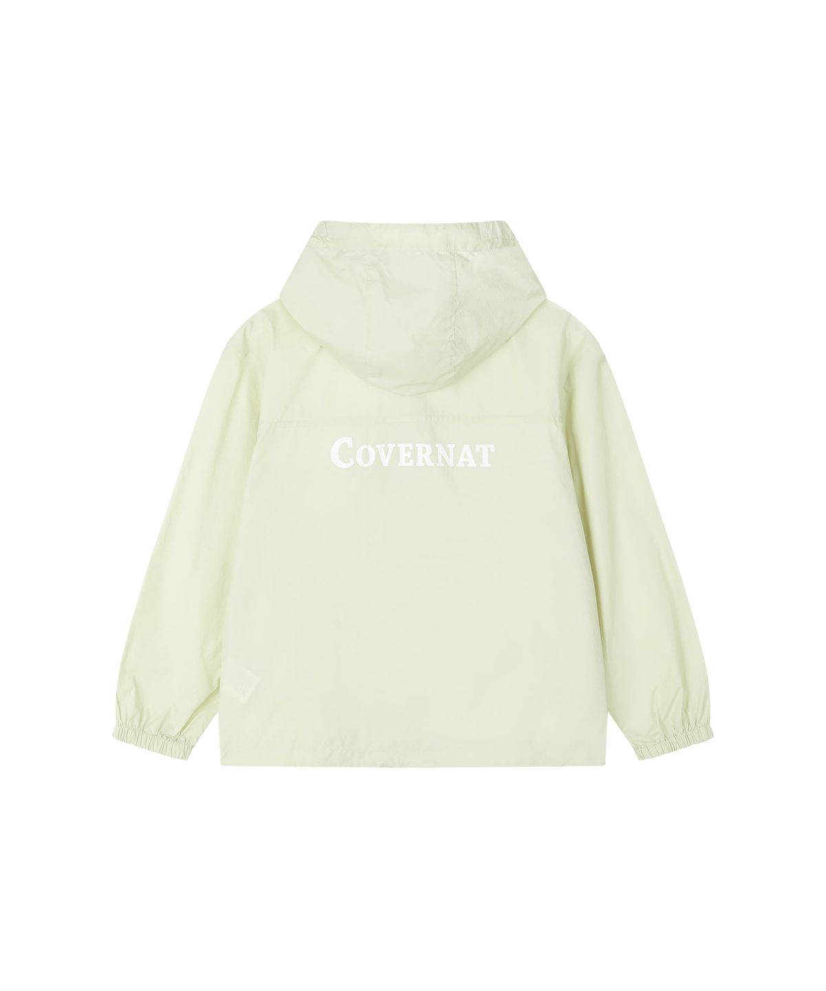 커버낫 키즈(COVERNAT KIDS) 워드마크 후드 바람막이 라임 CK2602JK13LI