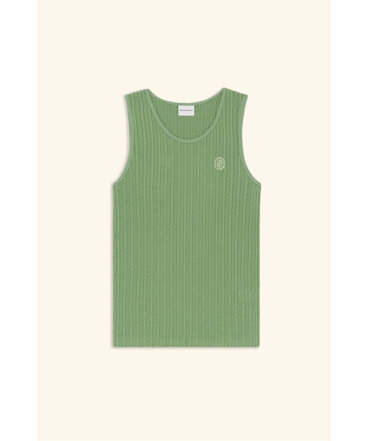 드롤드무슈(DROLE DE MONSIEUR) 미러 D 슬리브리스 탑 Debardeur D Miroir D0TFM26200GRL