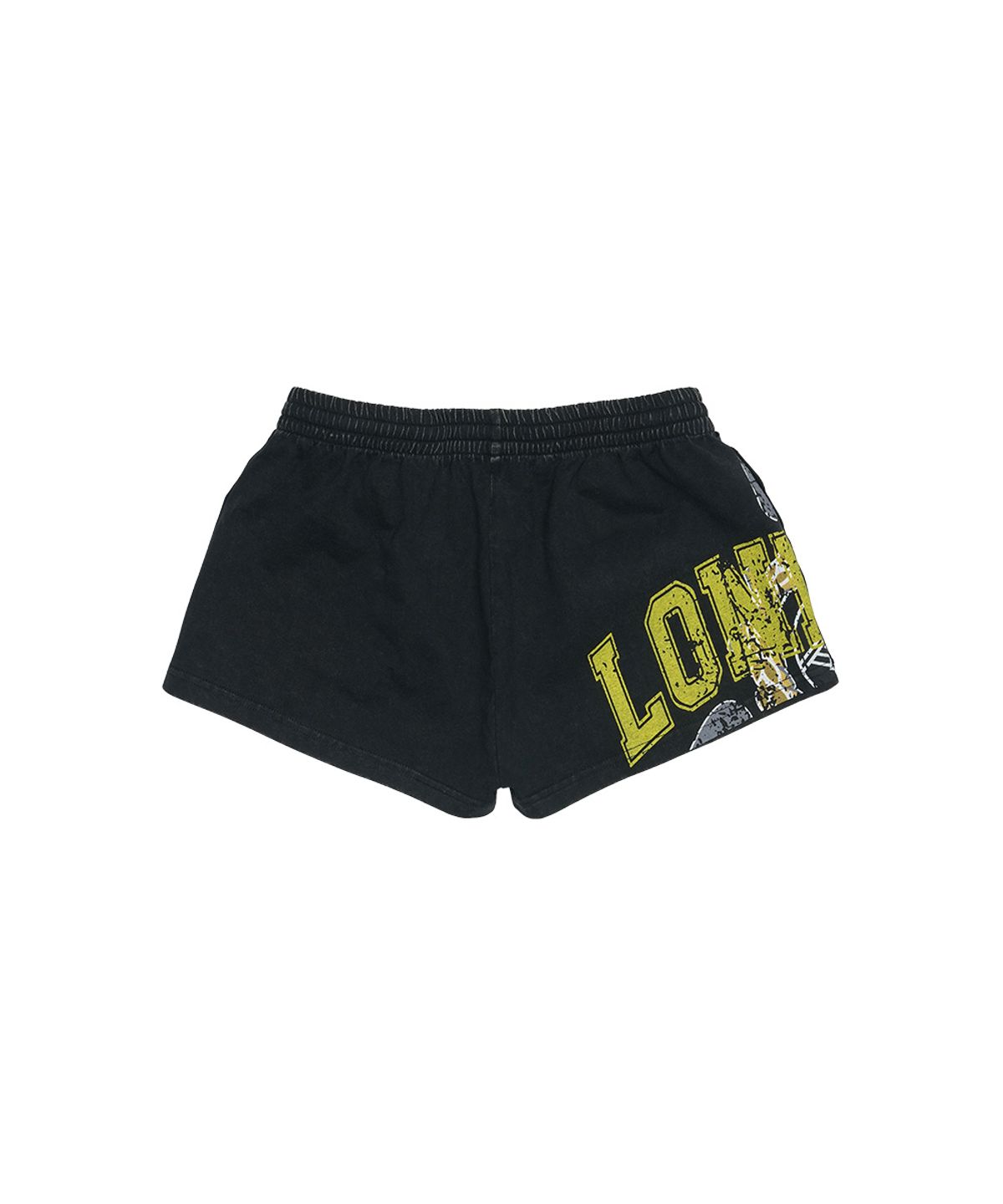 그레일즈(GRAILZ) QUIRKY CRYSTAL REWORK SHORT [BLACK]