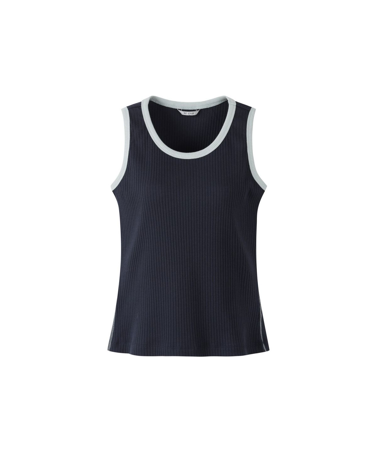 래코드(RECODE) Fitted Sleeveless Tank Top RQTAM26523NYX