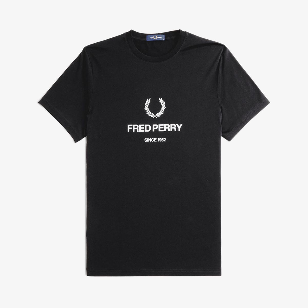 프레드페리(FRED PERRY) [Sport] 프레드 페리 그래픽 티셔츠 - 블랙 AFPM2438588-102