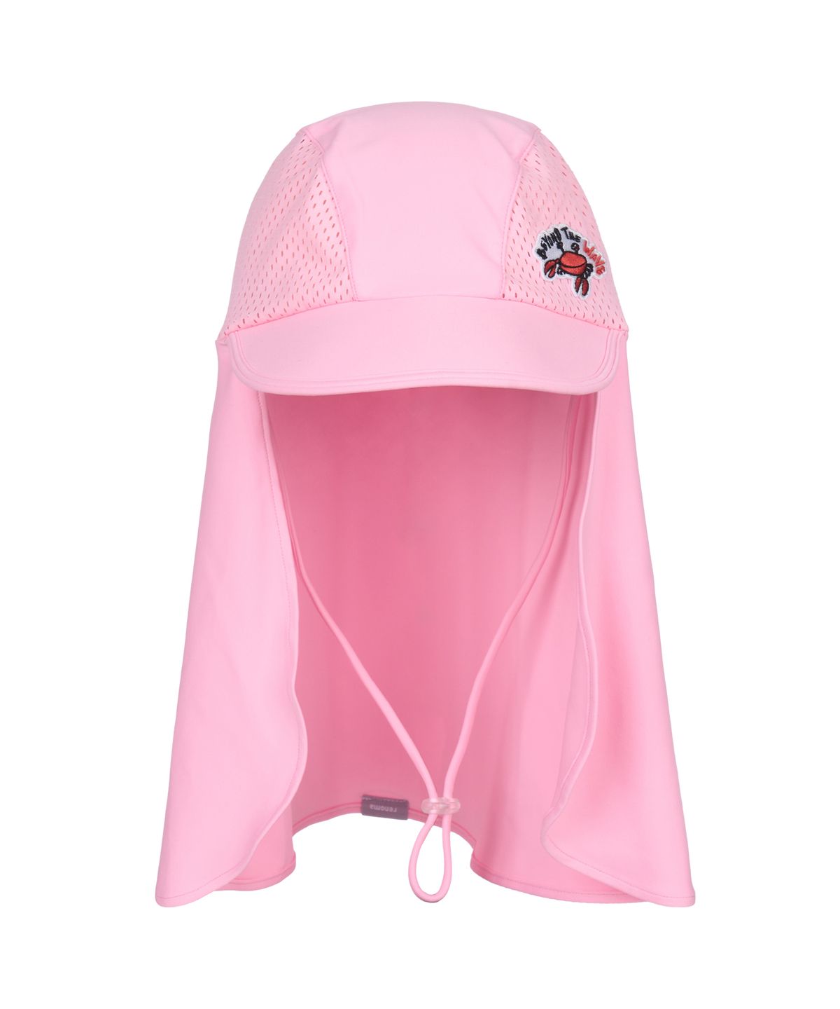 레노마수영복(RENOMASWIM) 용품 아동 썬블록 플랩캡 메쉬 수모 핑크 RO-RC2G310-PK