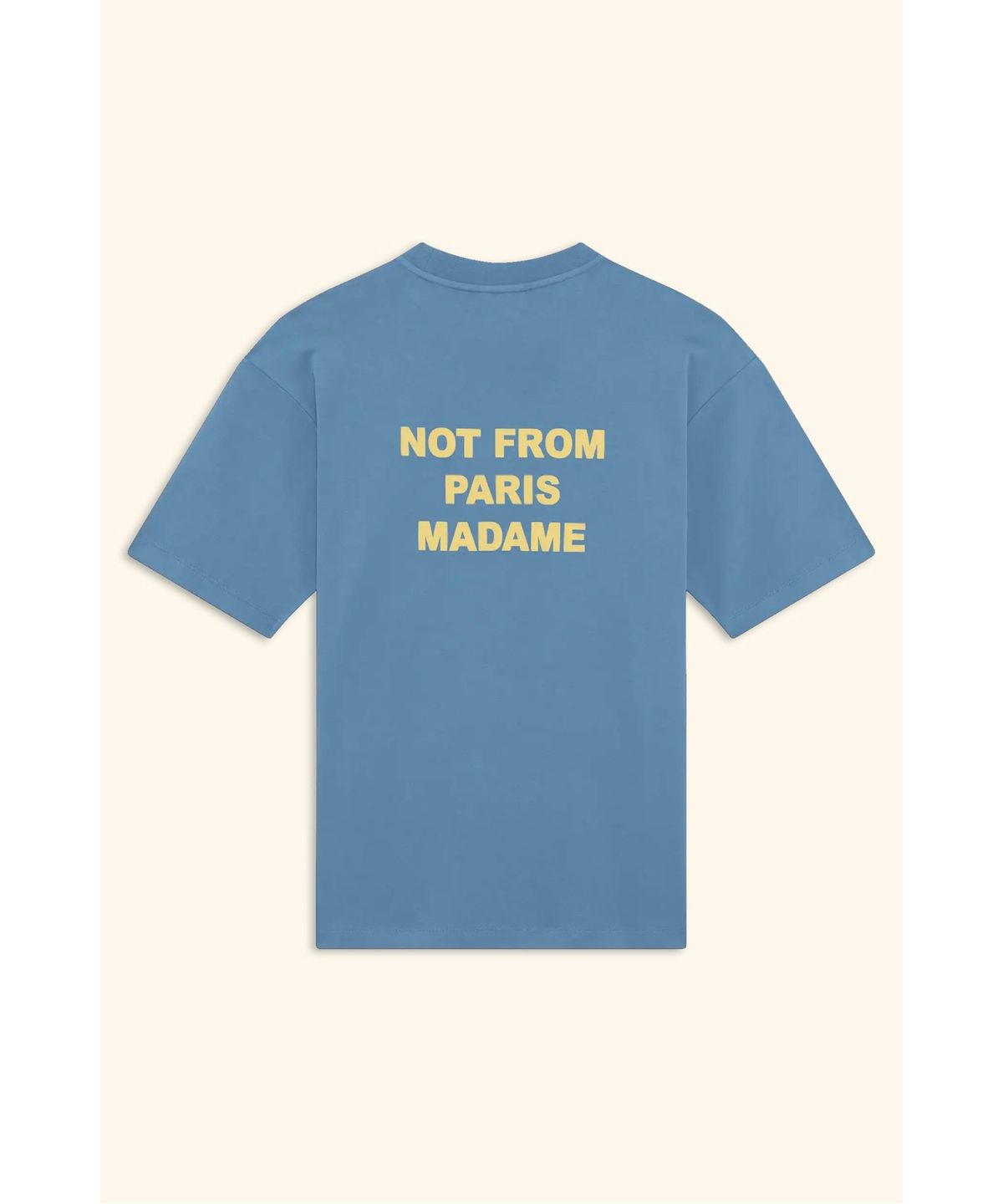 드롤드무슈(DROLE DE MONSIEUR) 슬로건 그래픽 티셔츠 Le T-shirt Slogan  D0TCM26222BUM