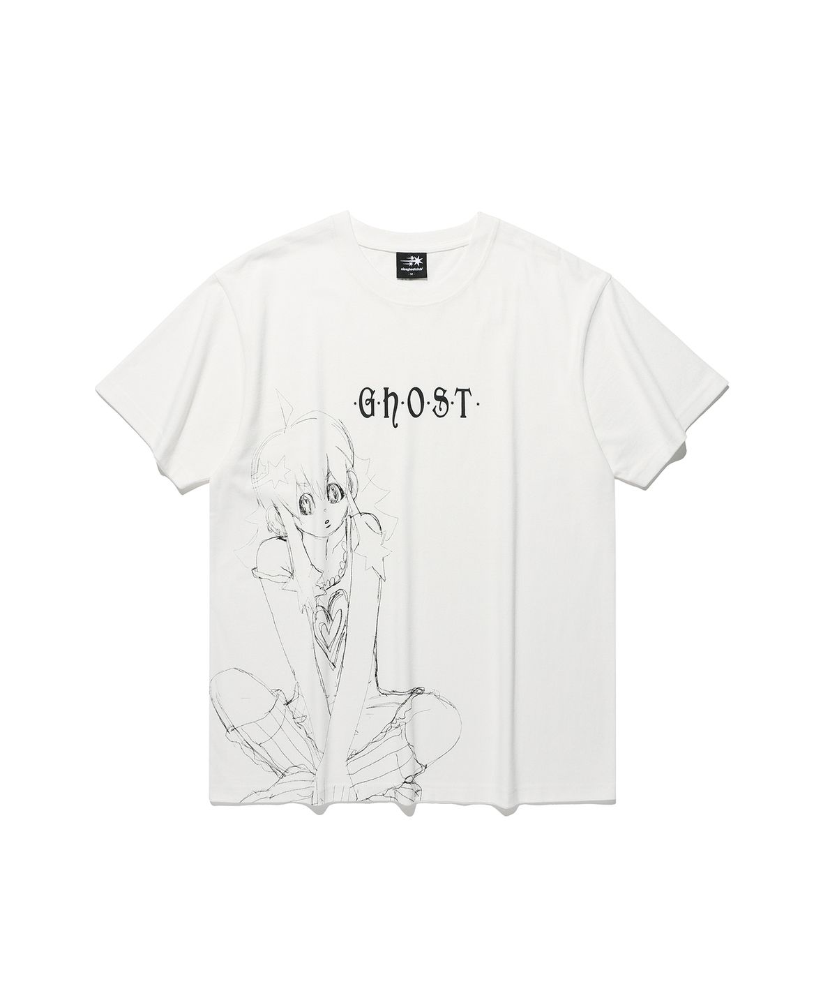 나이스고스트클럽(NICEGHOSTCLUB) STAR GIRL TEE_WHITE(NG2GMUT510A)
