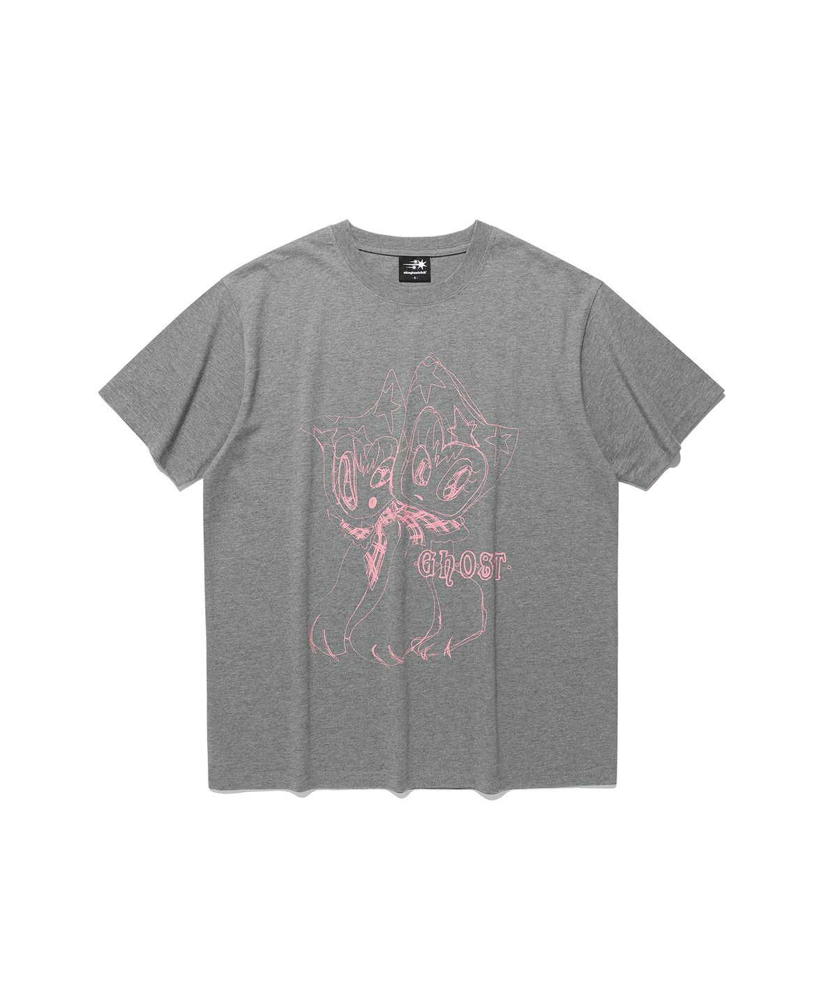 나이스고스트클럽(NICEGHOSTCLUB) WARPED DOLLY TEE_GREY(NG2GMUT516A)
