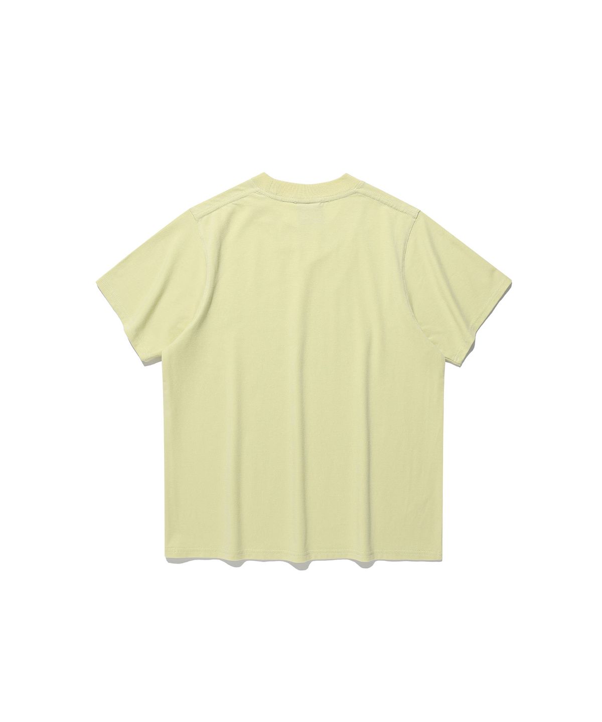 나이스고스트클럽(NICEGHOSTCLUB) SANCTUM LOGO TEE_YELLOW GREEN(NG2GMFT506A)