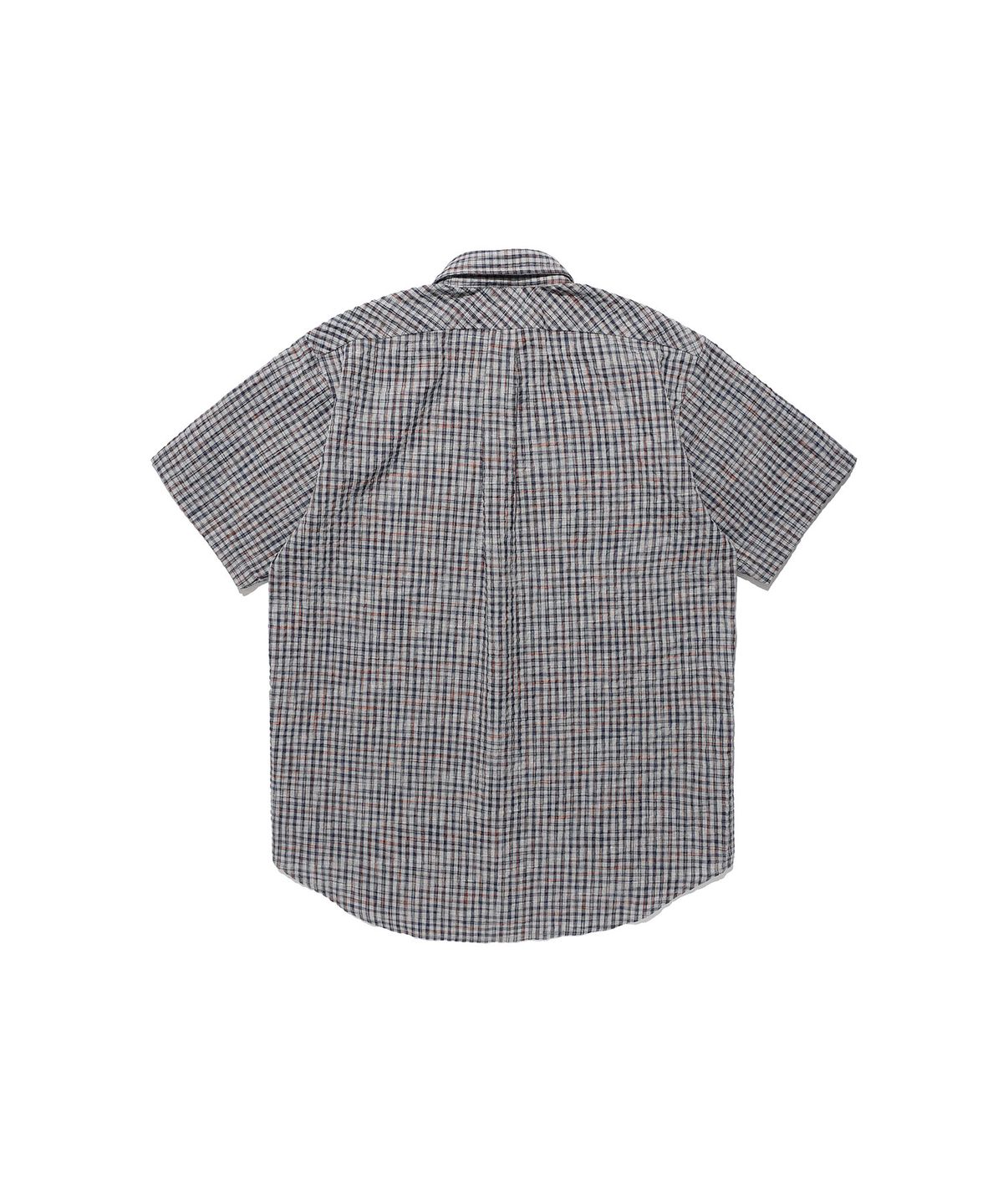 나이스고스트클럽(NICEGHOSTCLUB) TORNADO STAR CHECK BIG BIG HALF SHIRT_GREY(NG2GMUW361A)