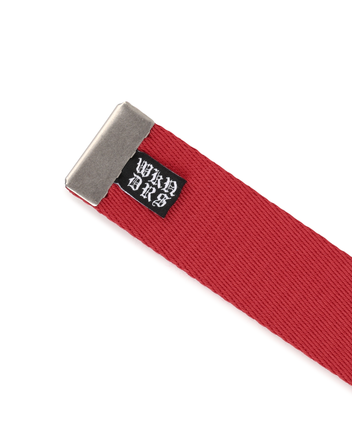 위캔더스(WKNDRS) [KOIN SEOUL] SKULL BELT (RED)