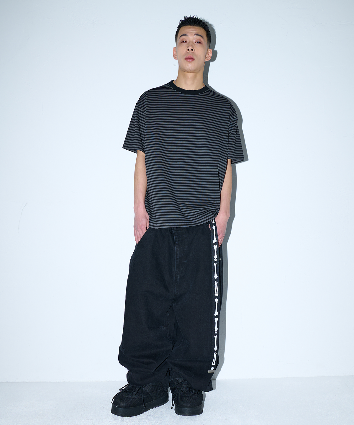 위캔더스(WKNDRS) [KOIN SEOUL] SKULL BELT (BLACK)