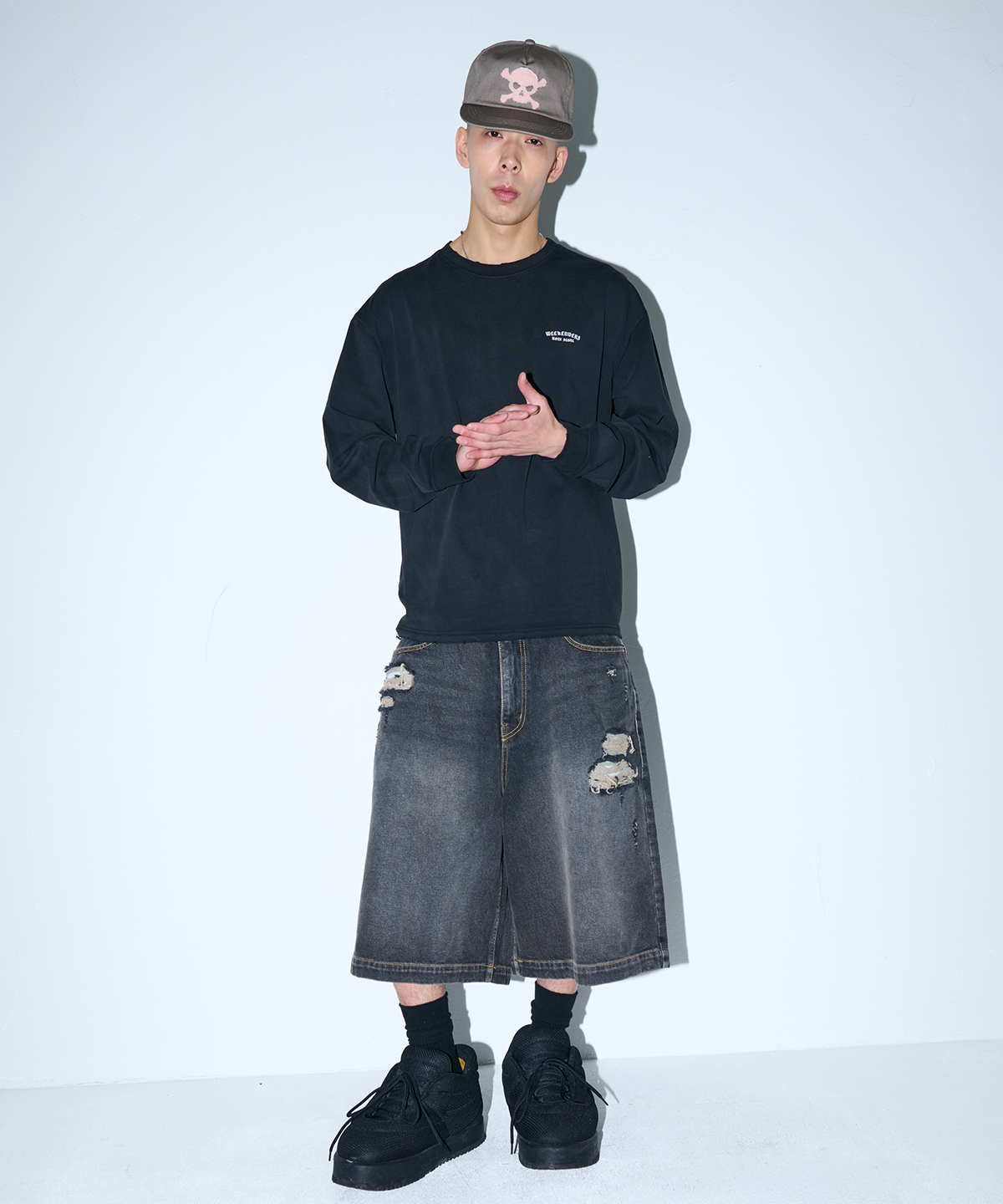 위캔더스(WKNDRS) [KOIN SEOUL] SKULL CAP (BROWN)