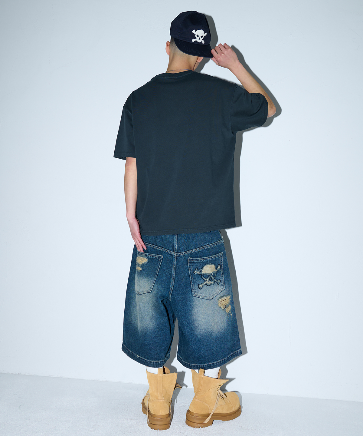 위캔더스(WKNDRS) [KOIN SEOUL] SKULL CAP (NAVY)