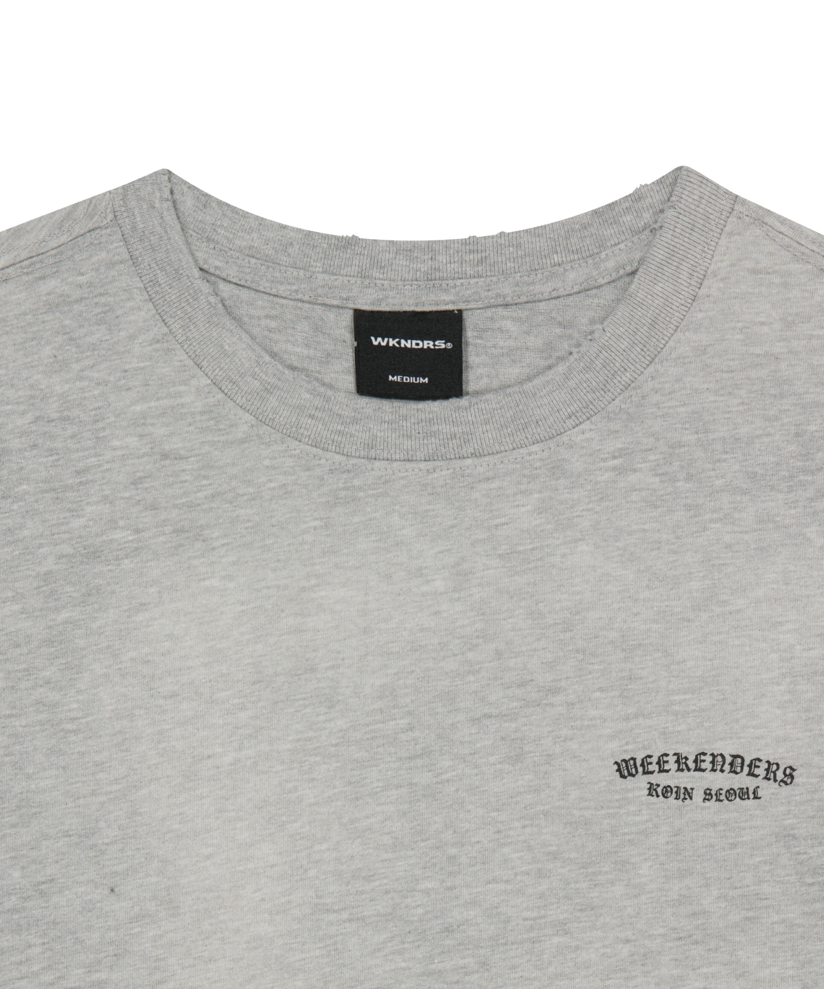 위캔더스(WKNDRS) [KOIN SEOUL] DEATH RIDER LS T-SHIRT (M.GREY)